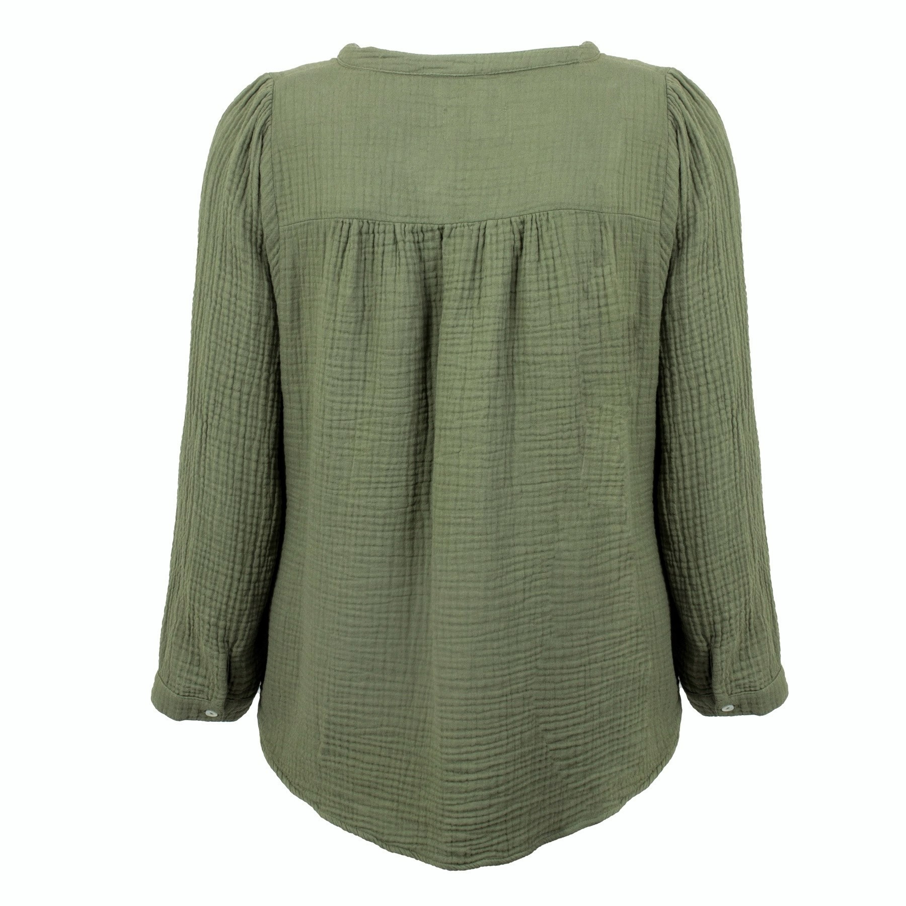 HONORINE Blouse in Olive L