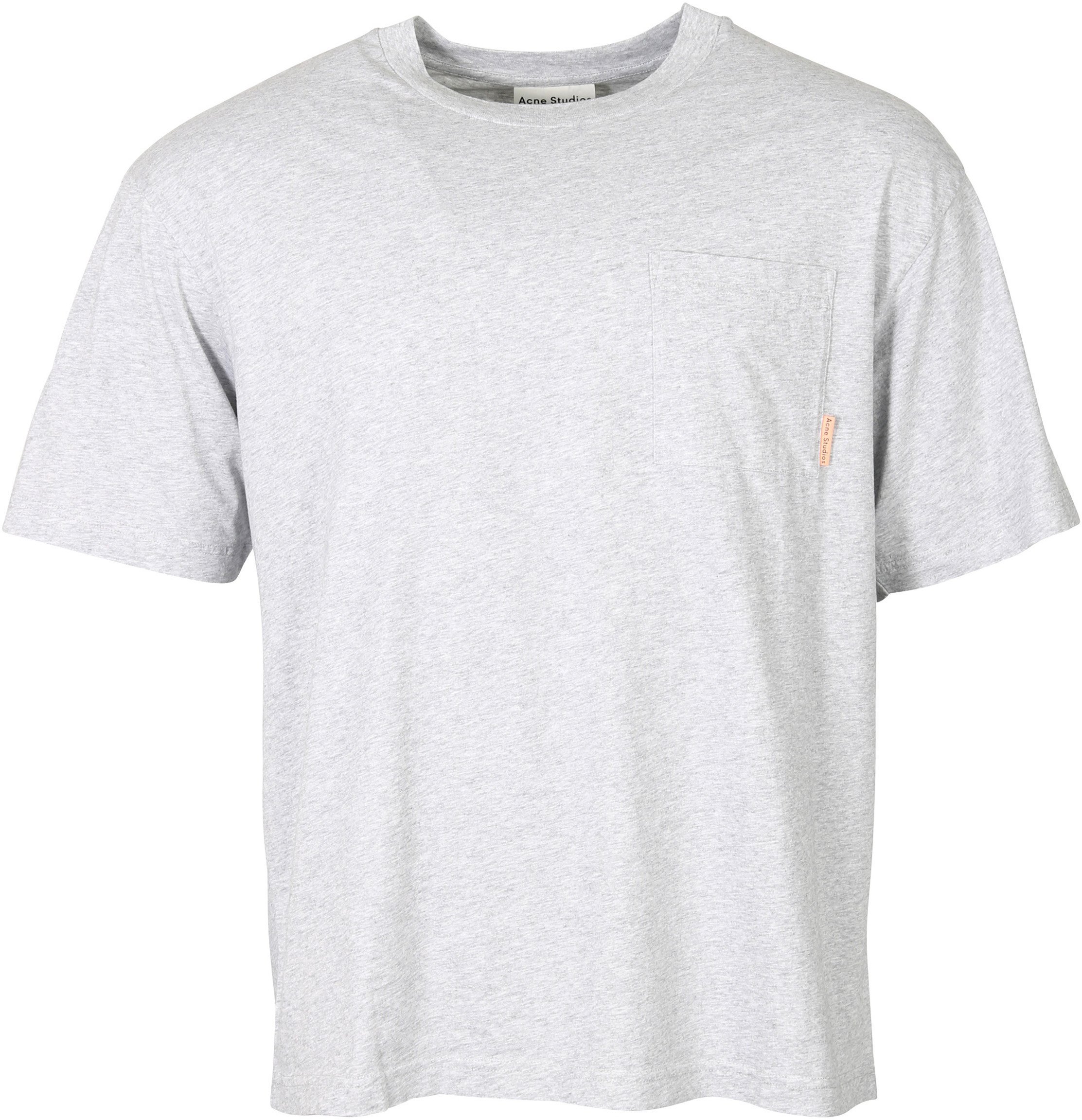 Acne Studios Extorr Pocket T-Shirt Grey Melange