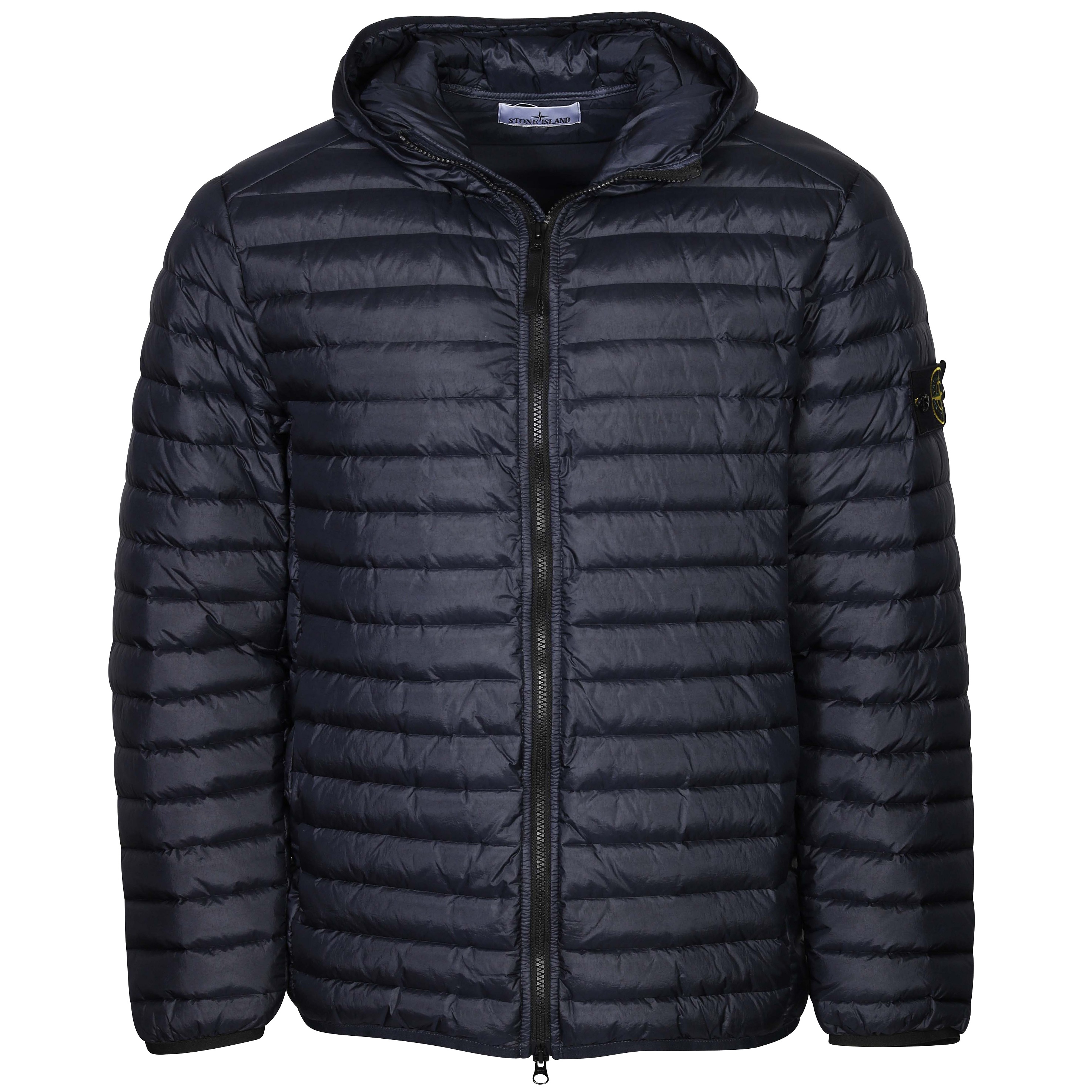 Stone Island Down Jacket in Navy