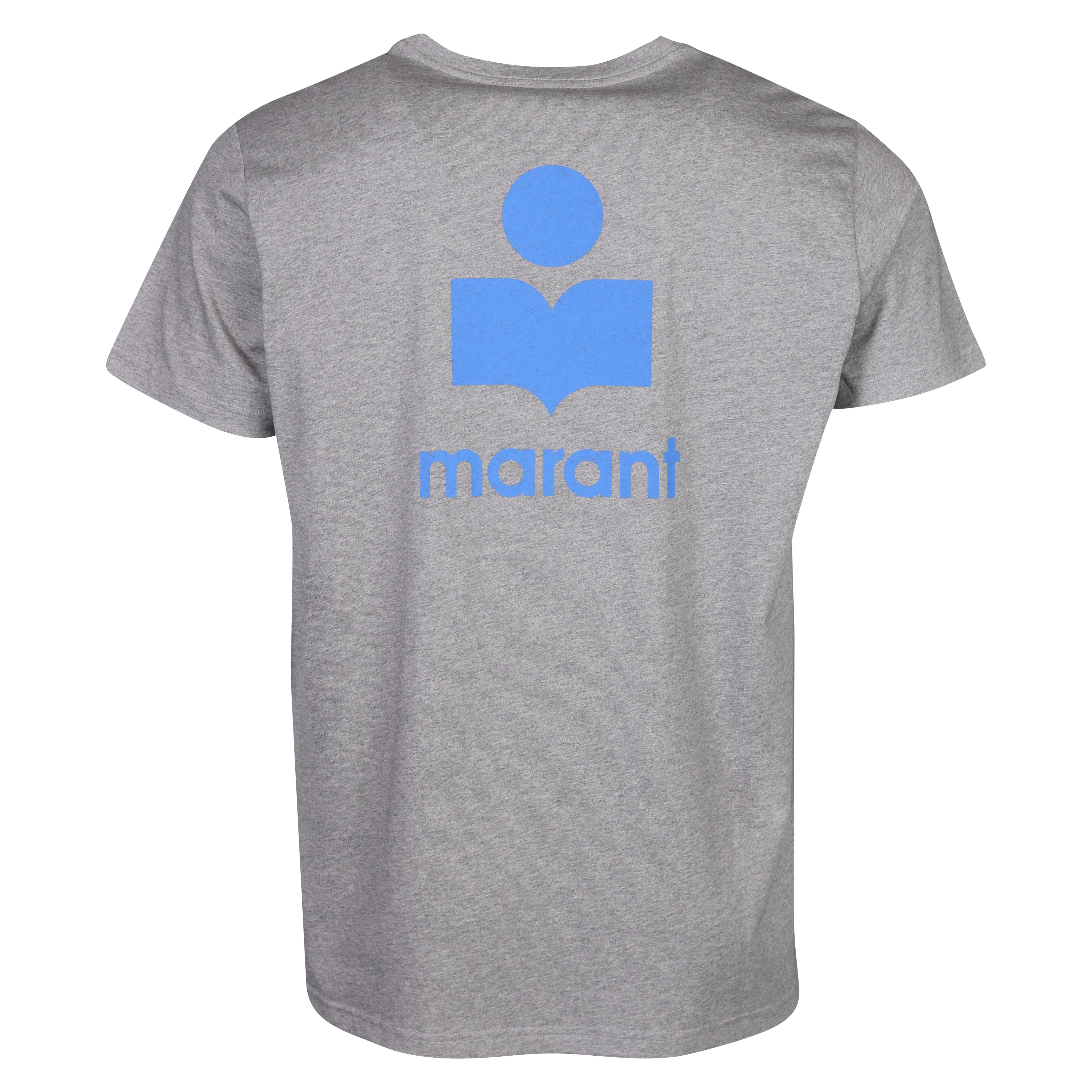 Isabel Marant Zafferh T-Shirt in Grey Blue