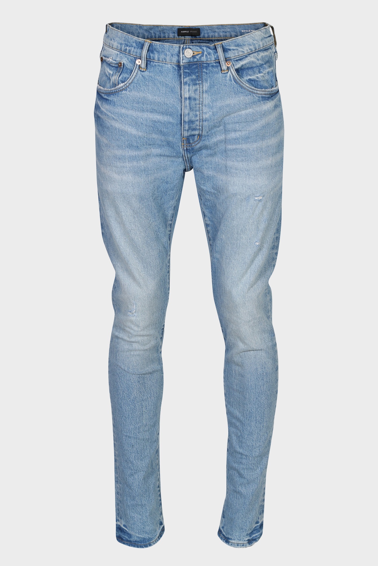 PURPLE-BRAND Jeans P001 in Light Indigo PURPLE-BRAND Jeans P001 in Light Indigo