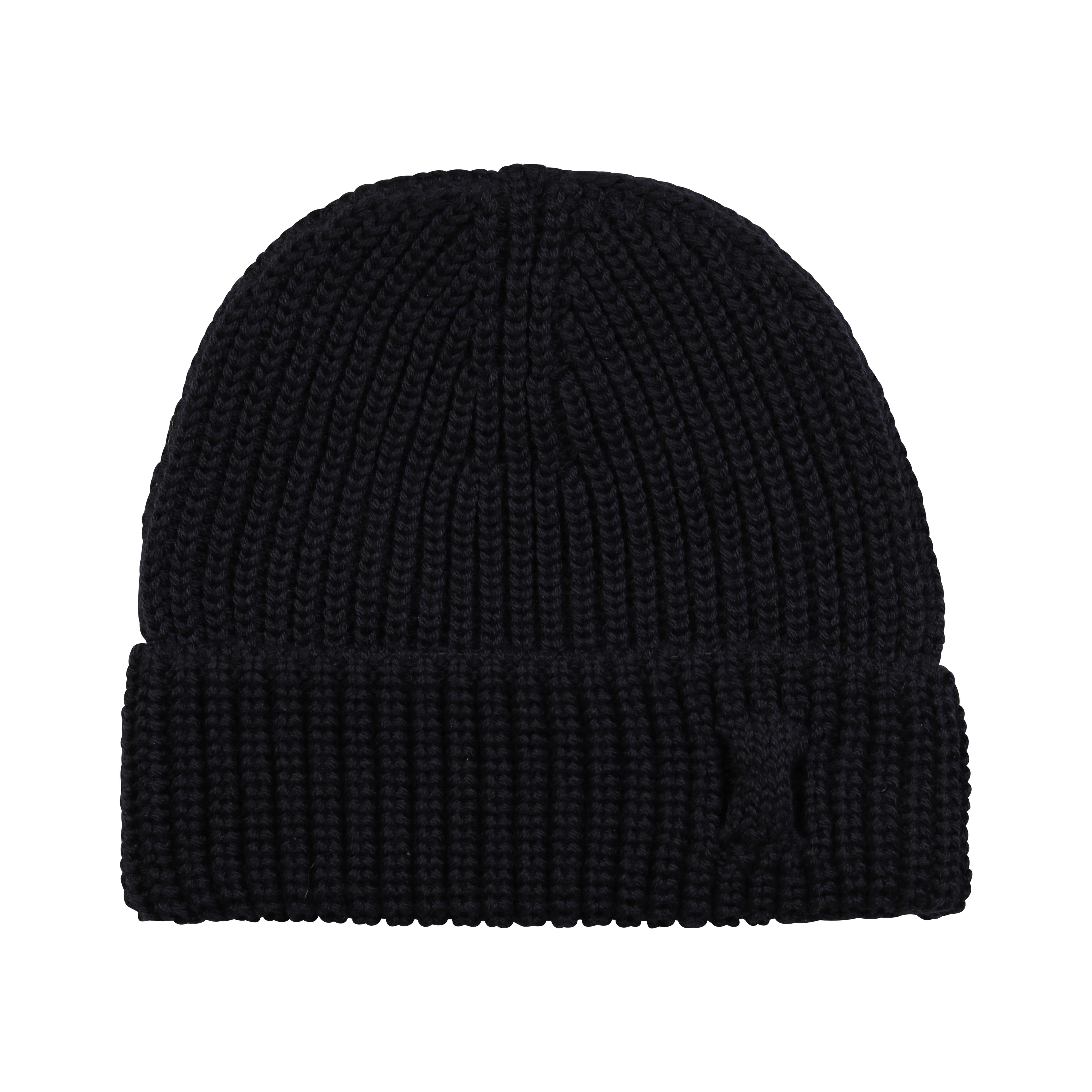 Hannes Roether Knit Beanie in Tornado/Navy
