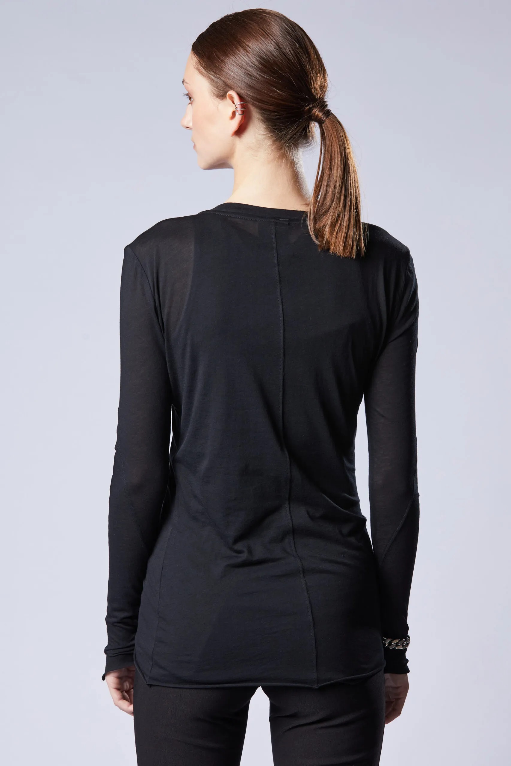 THOM KROM Longsleeve in Black XS