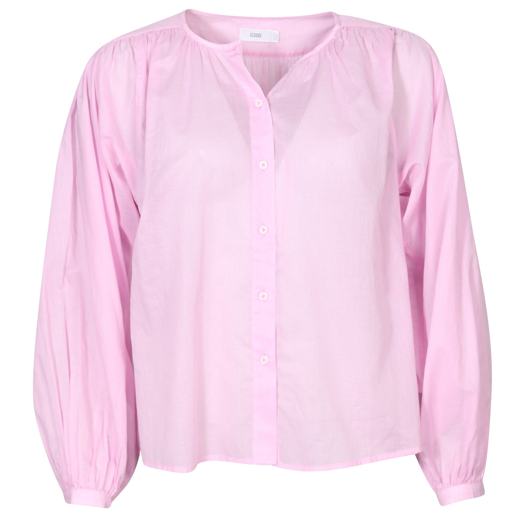 CLOSED Gathered Shirt in Pink