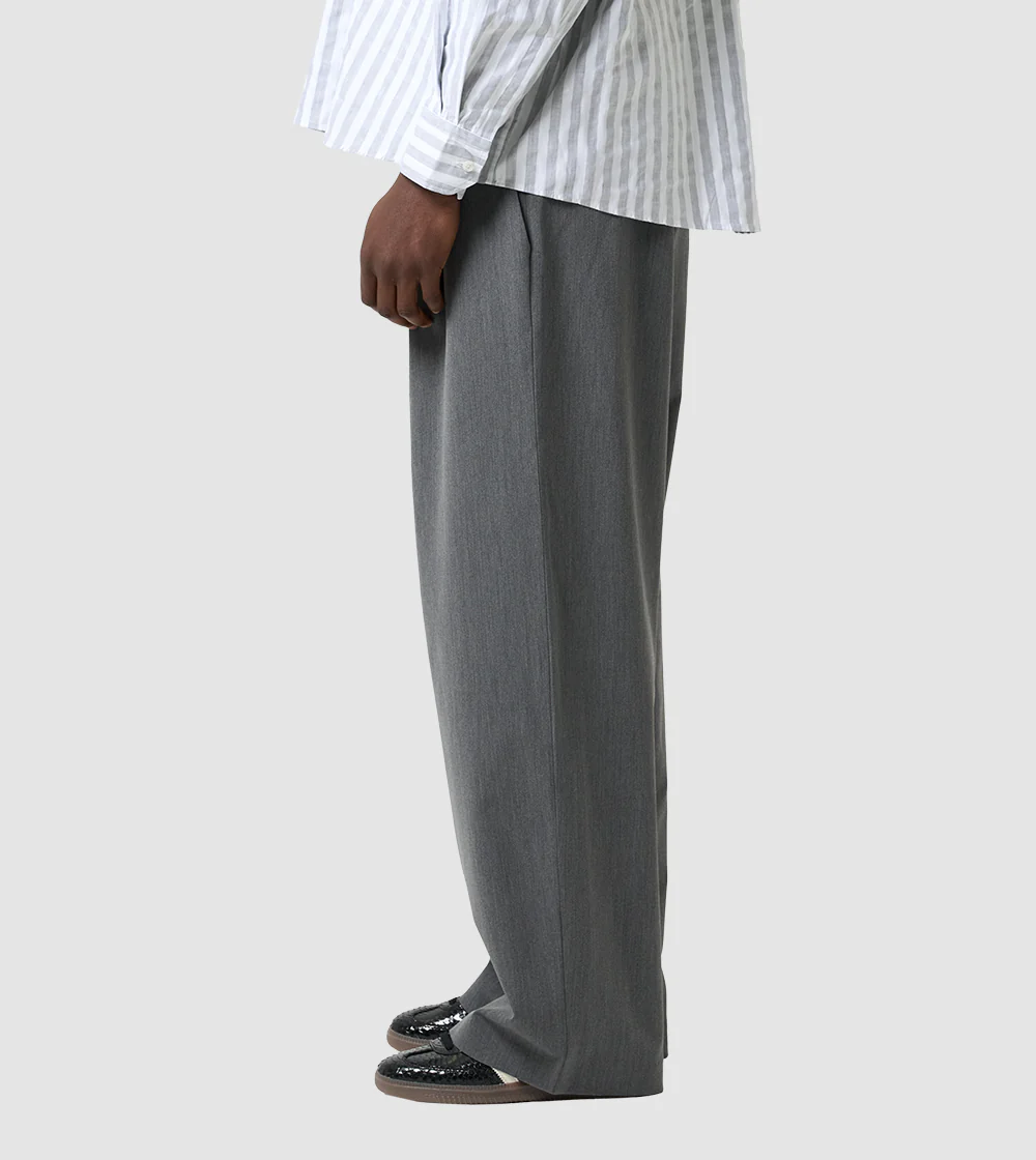PERPLEX Pleated Pants in Grey