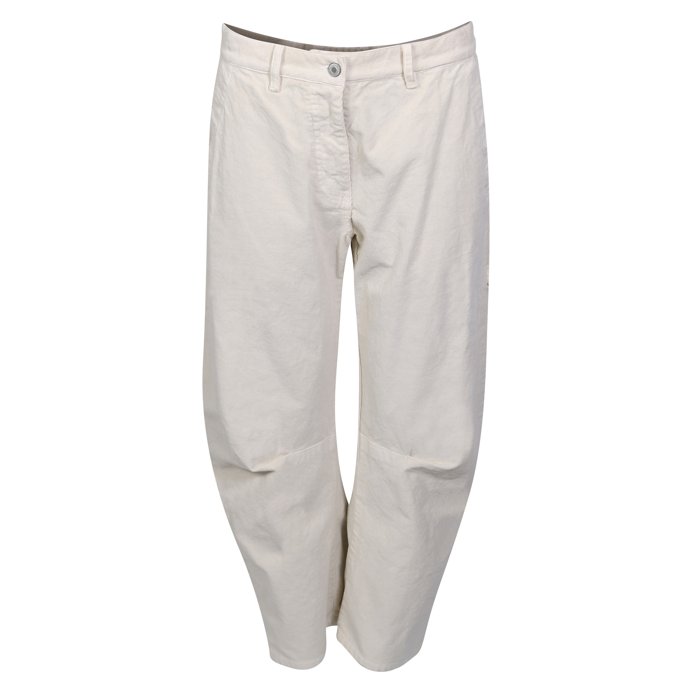 Nili Lotan Corduroy Carpenter Pant in Winter White