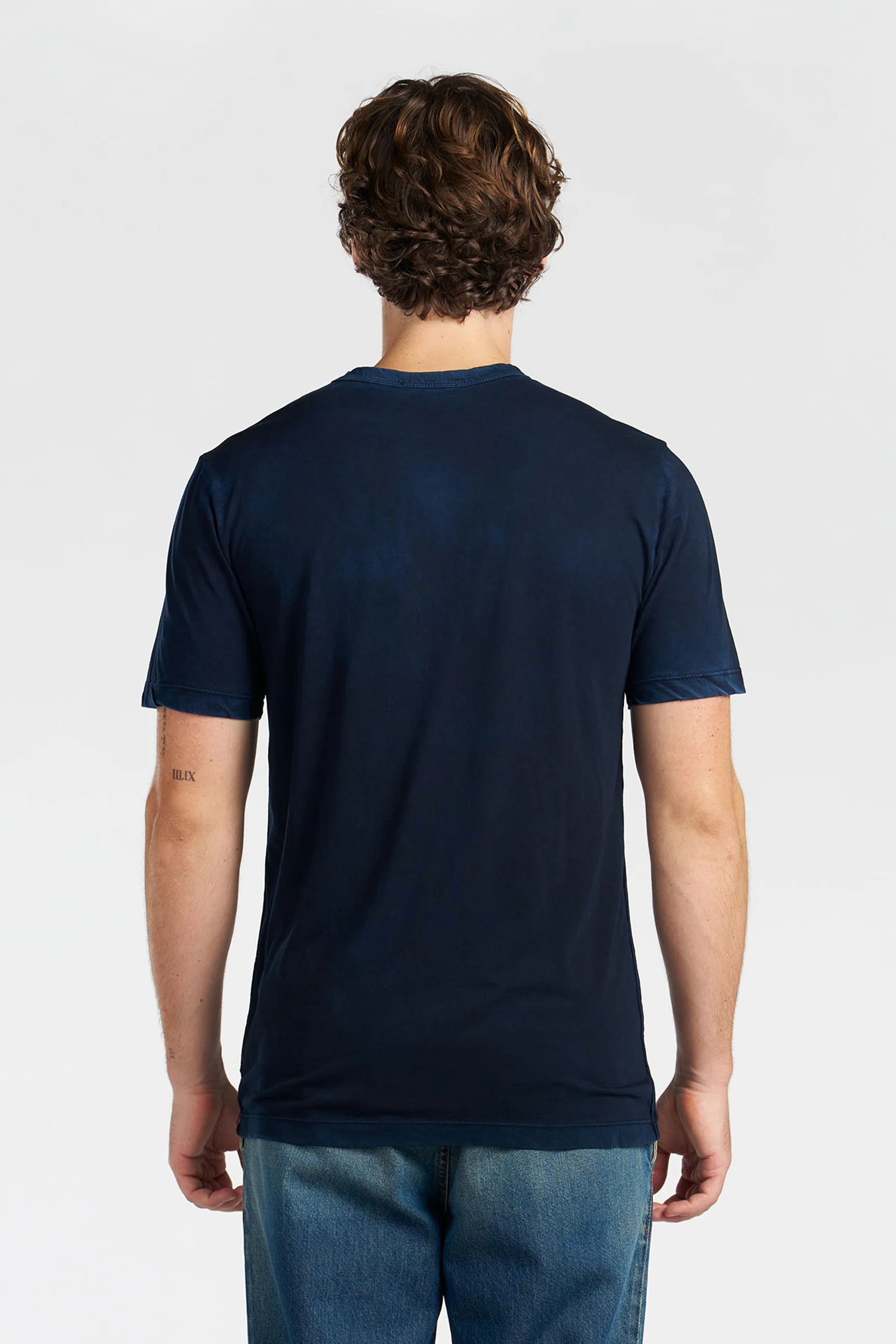 COTTON CITIZEN Classic Crewneck T-Shirt in Vintage Navy
