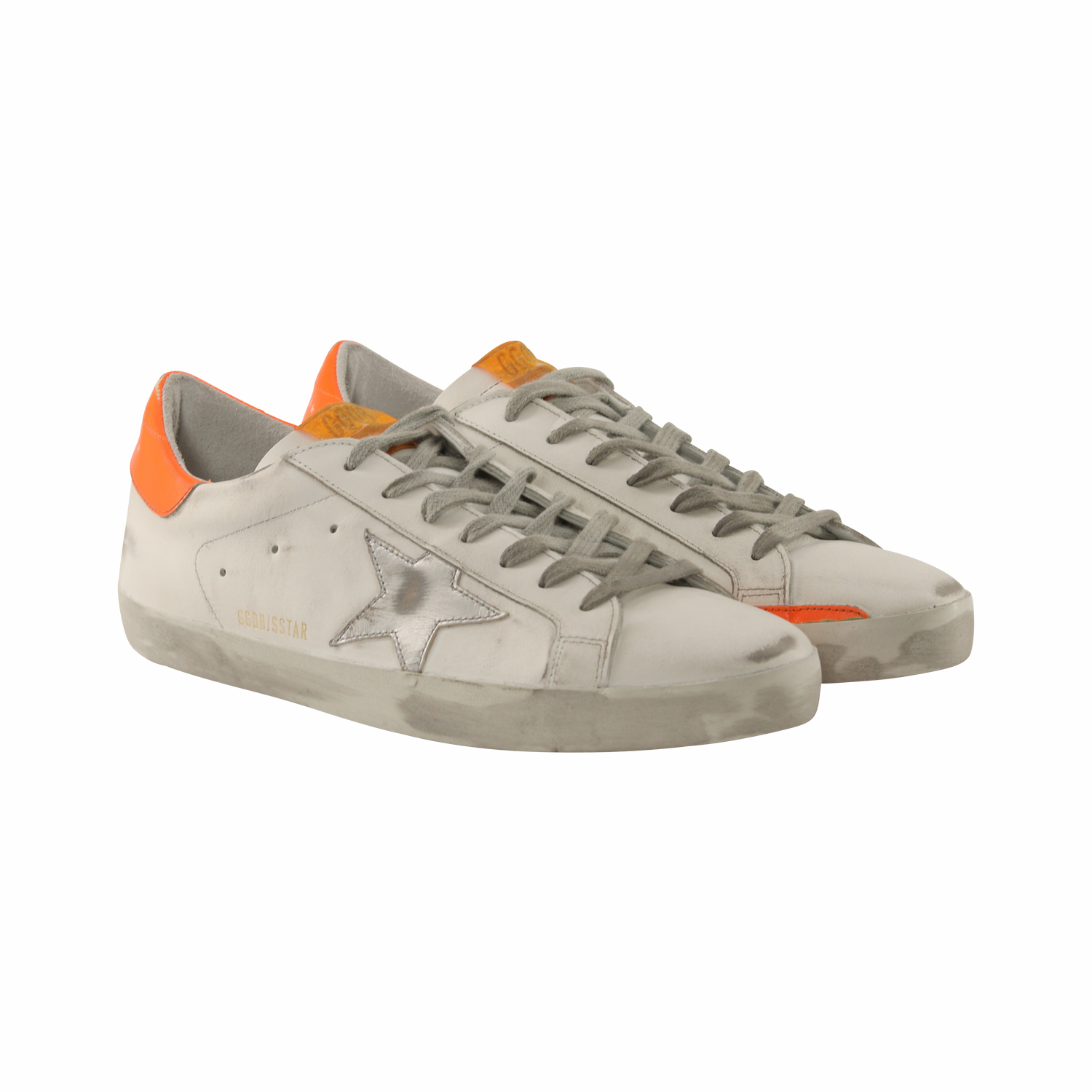 Golden Goose Sneaker Superstar White/Silver 43