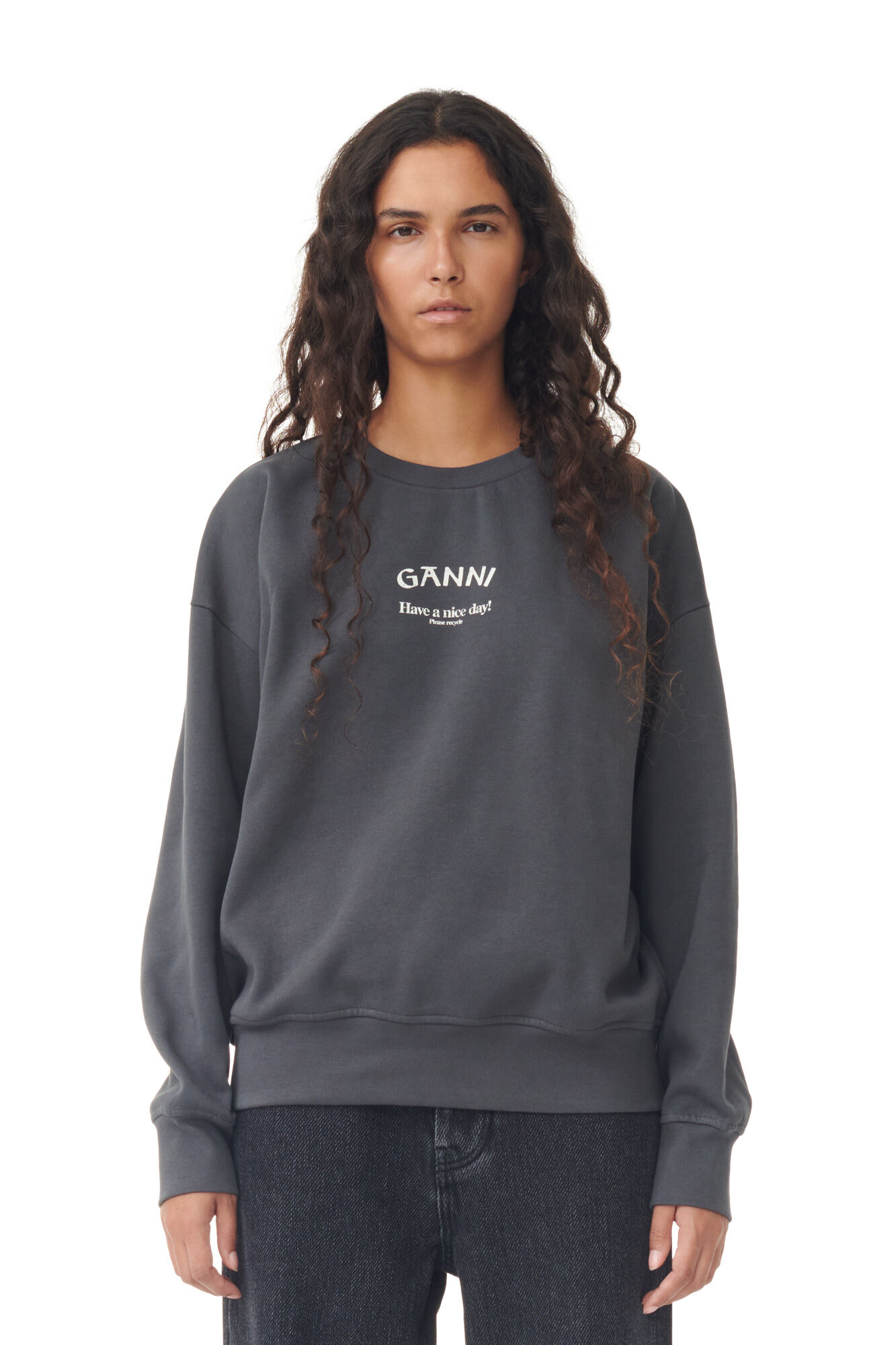 GANNI Isoli Oversized Sweatshirt