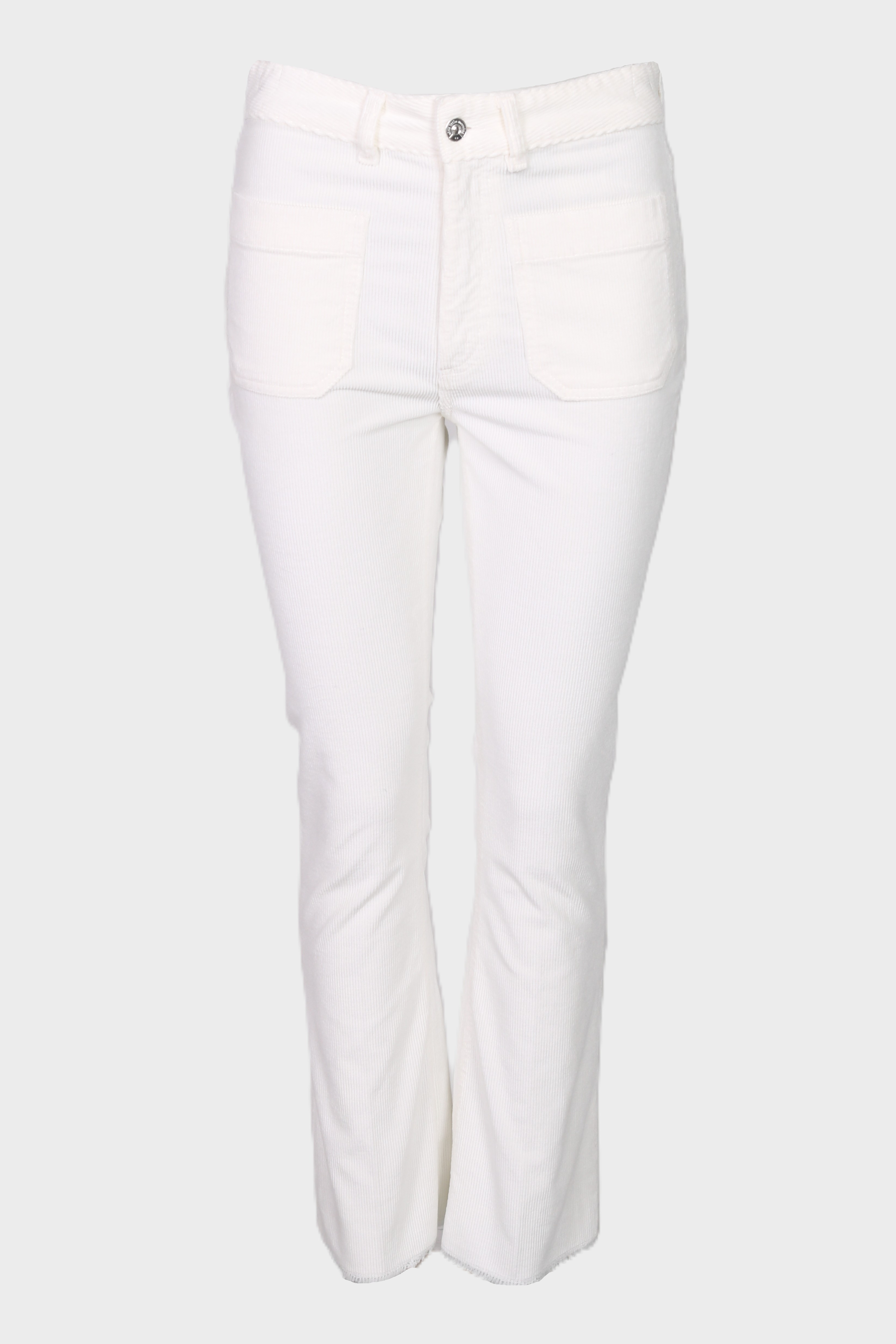NINE:INTHE:MORNING Hannah Corduroy Pant in Ecru 24