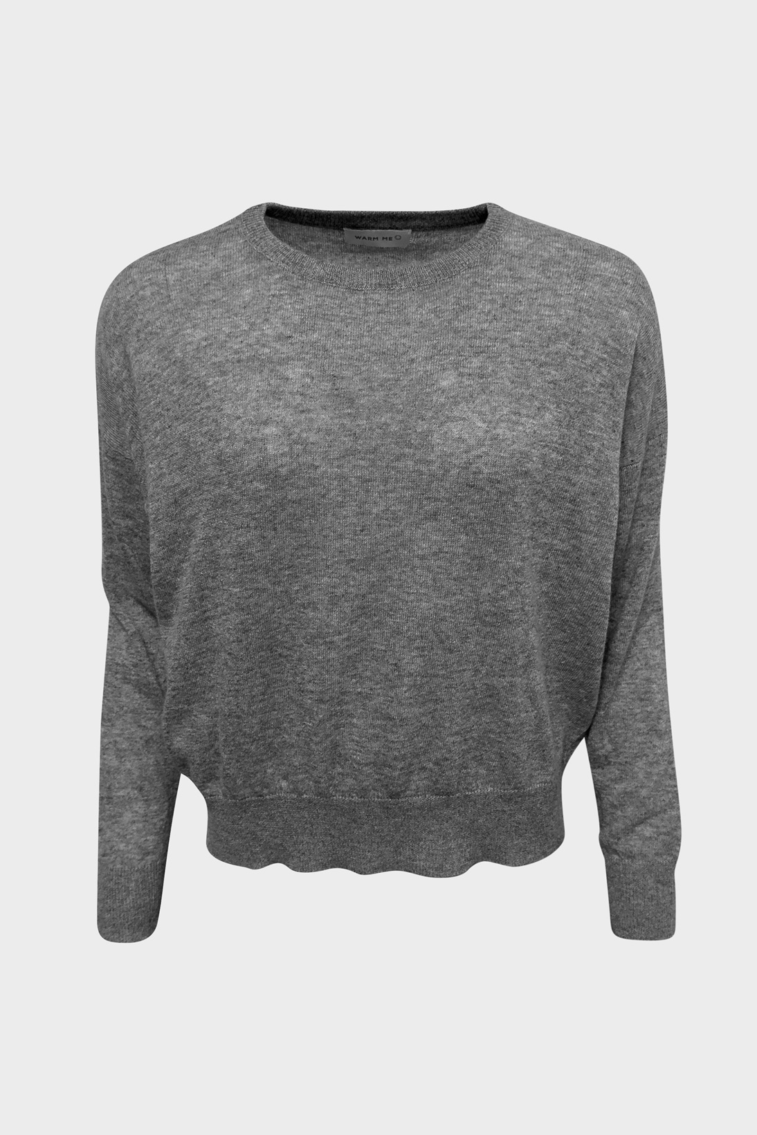 WARM ME Cashmere Pullover Joelle in Dark Grey