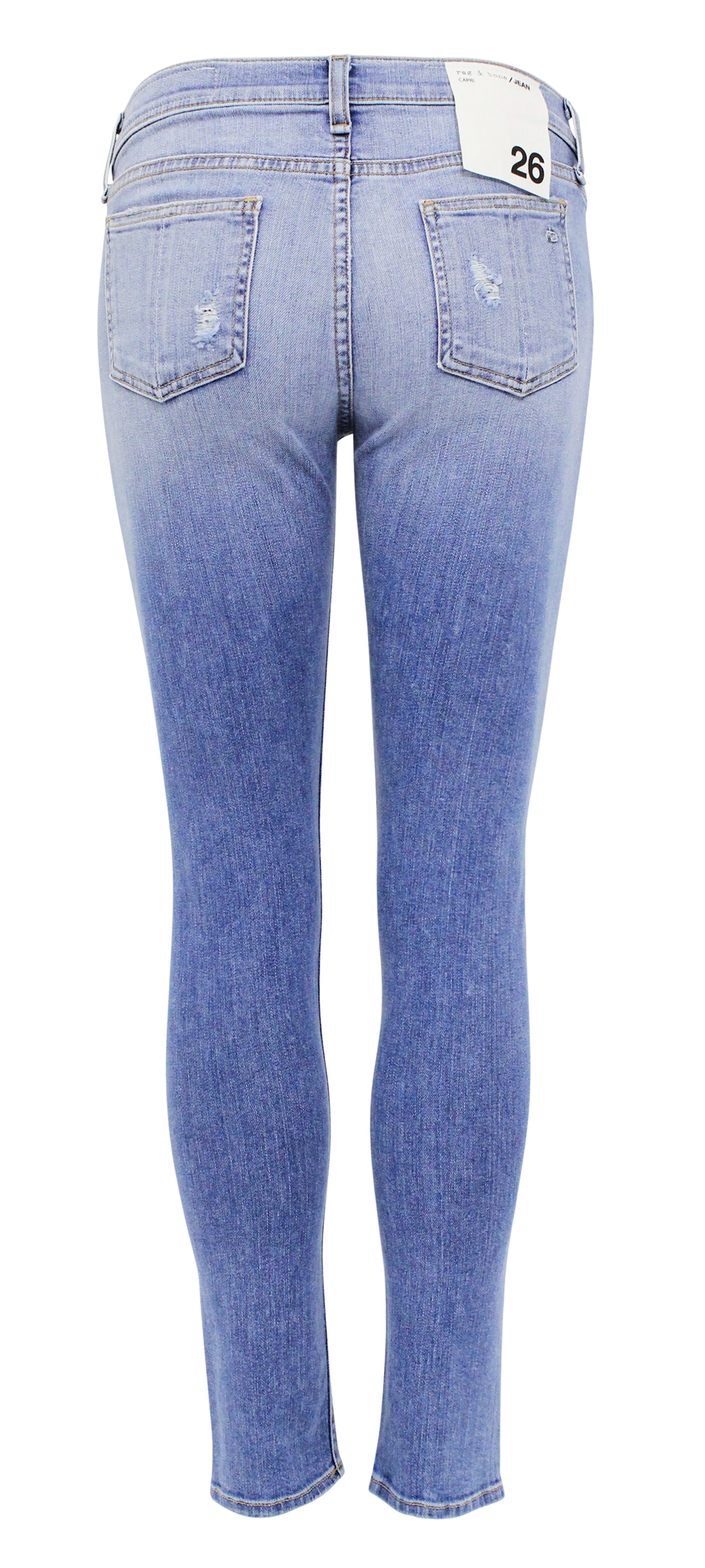 Rag & Bone Skinny Capri Jeans Gunnar W1526K520GUN