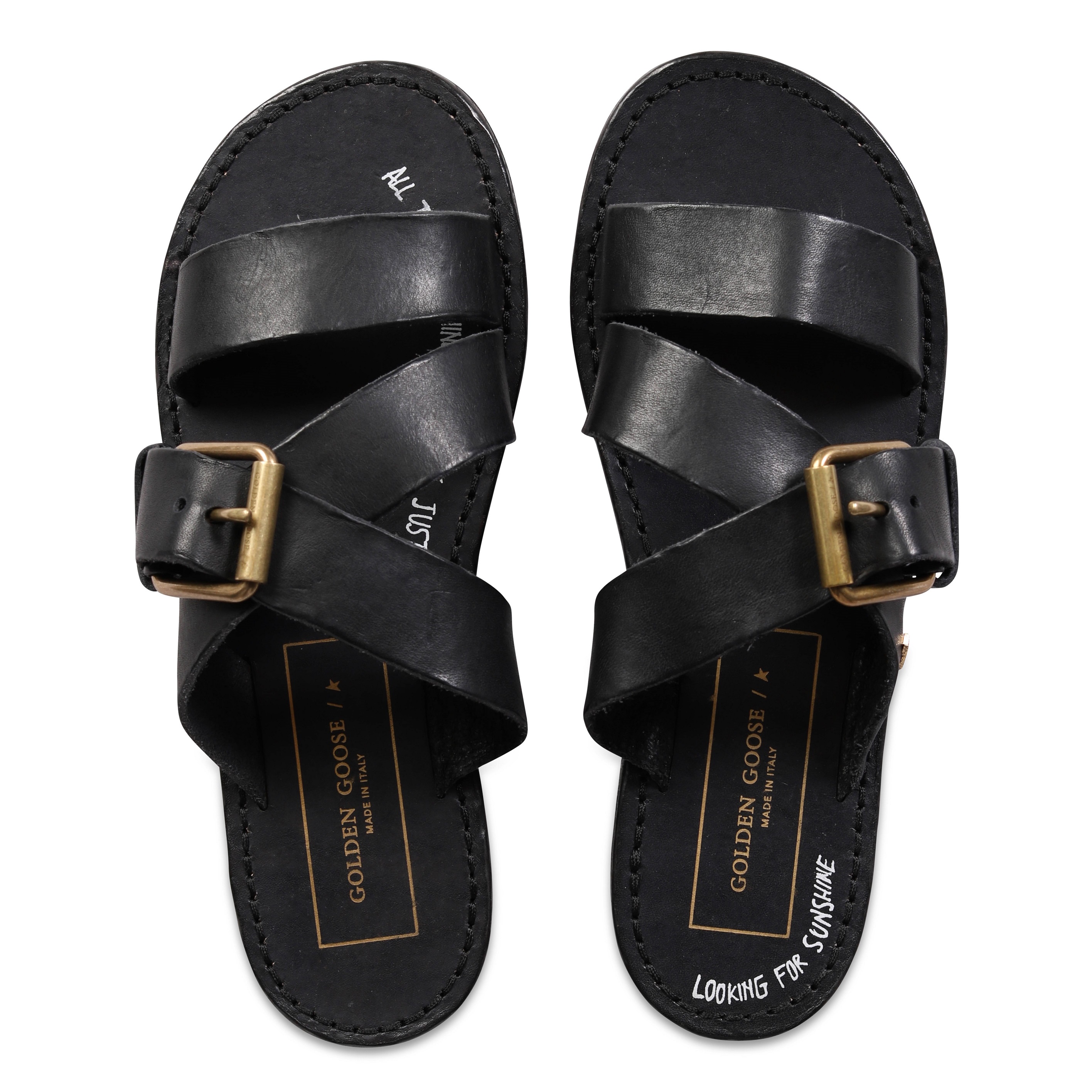 Golden Goose Sandals Margaret in Black 36