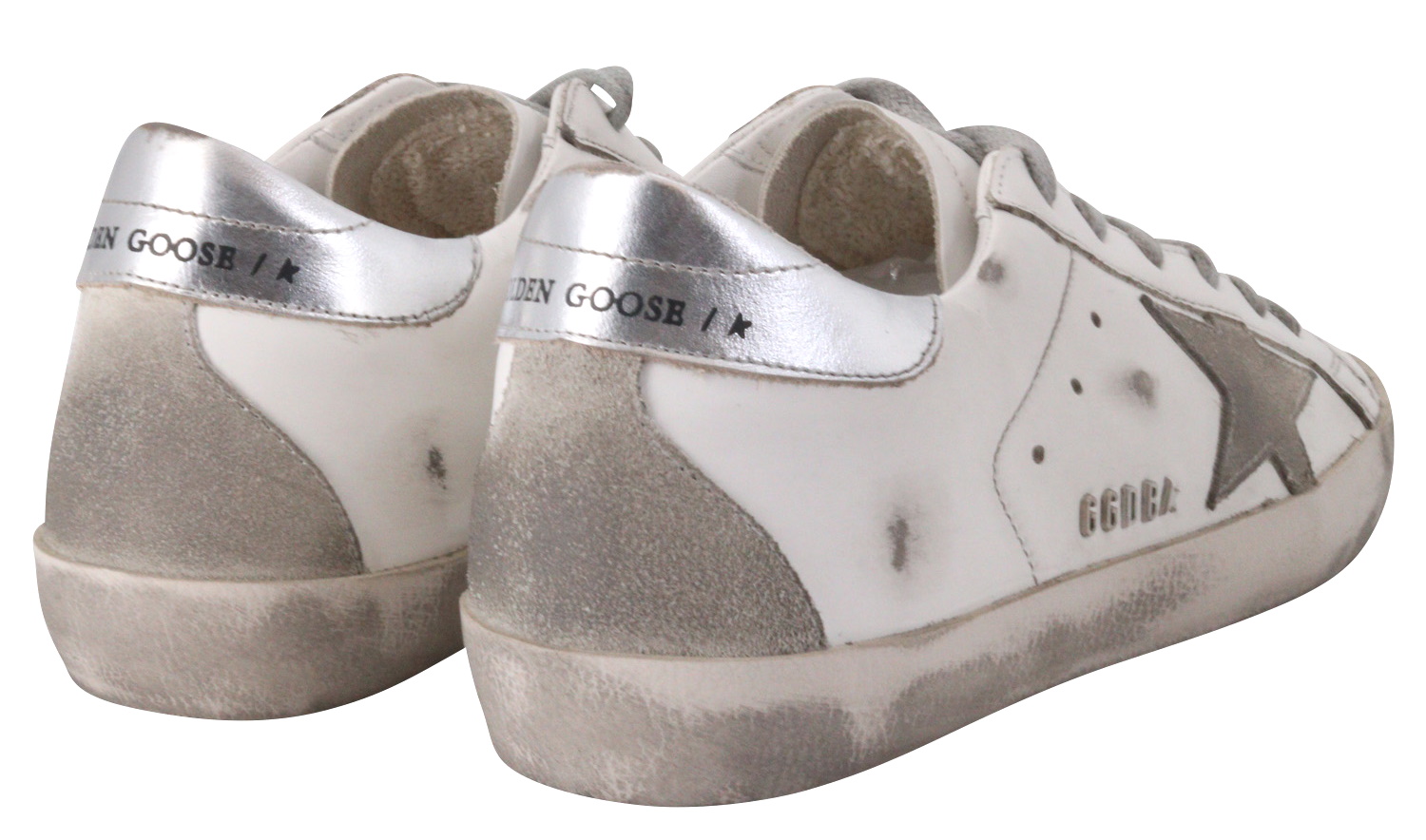 Golden Goose Sneaker Superstar White/Silver