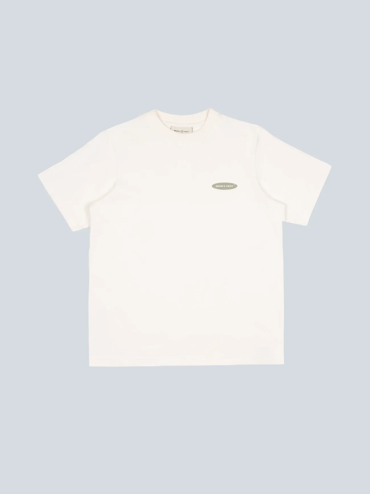 BRAM'S FRUIT ''F*ck Off'' Distressed T-Shirt in White