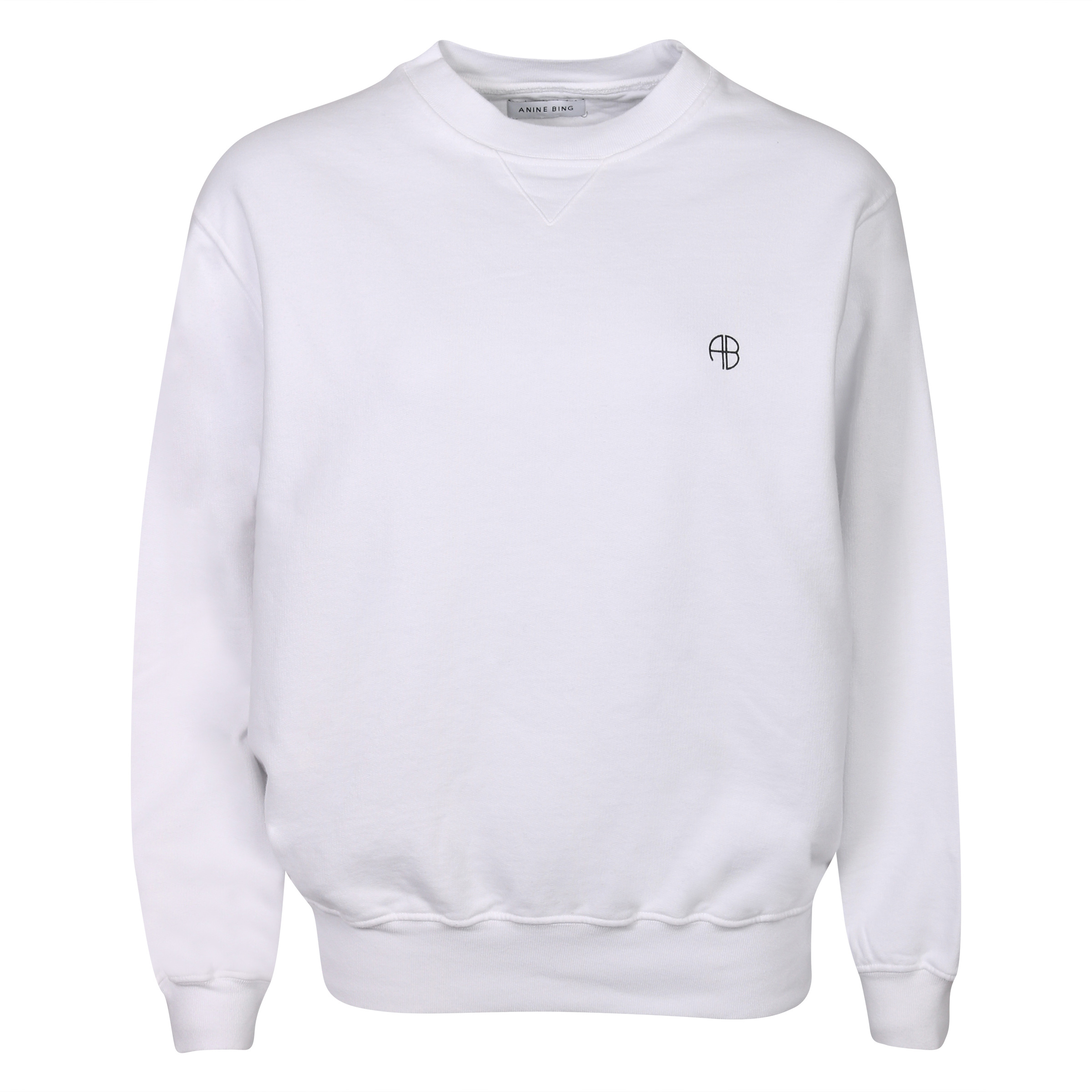 Anine Bing Sweatshirt Ramona White Backprinted