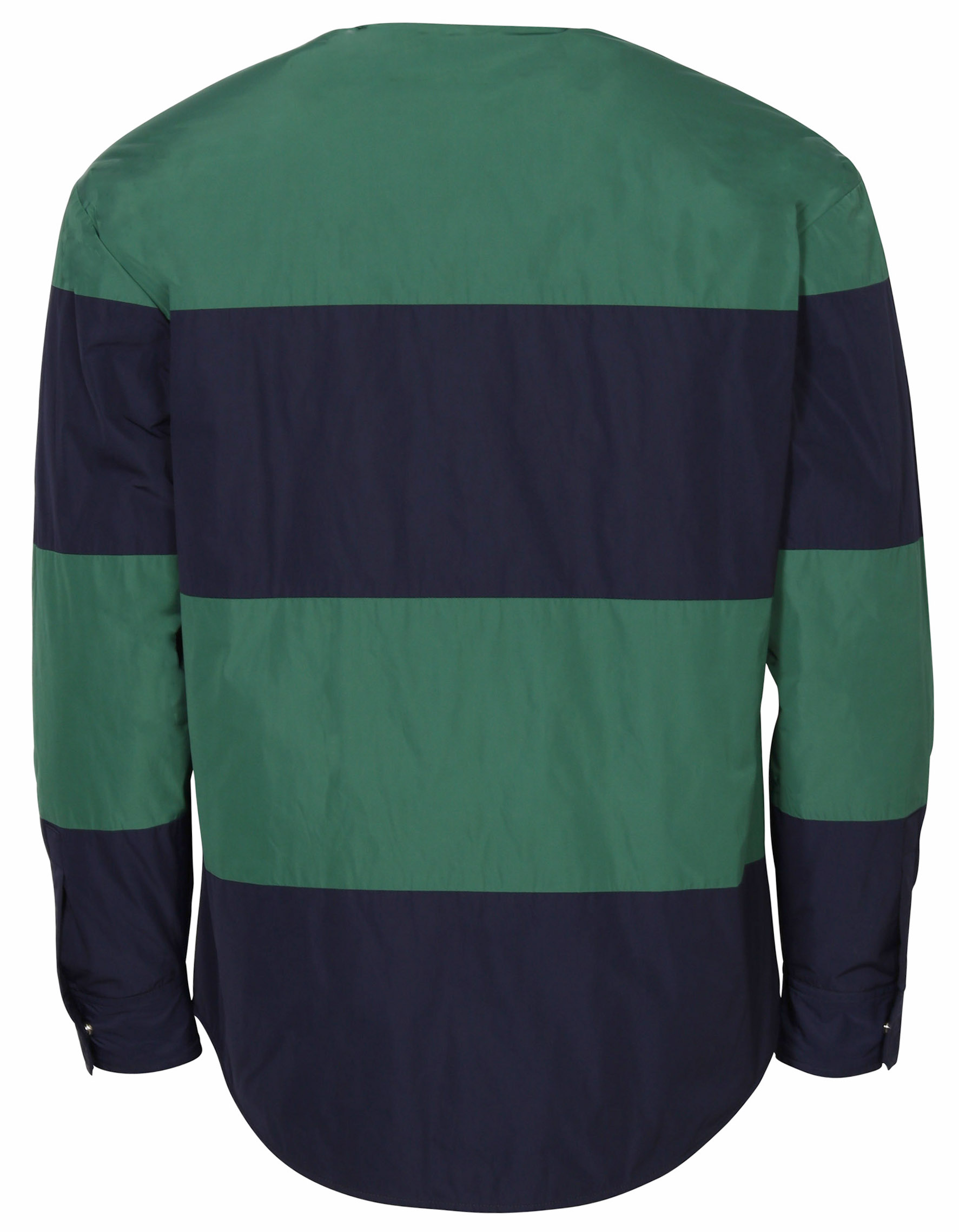 Dsquared Striped Overshirt Green/Blue