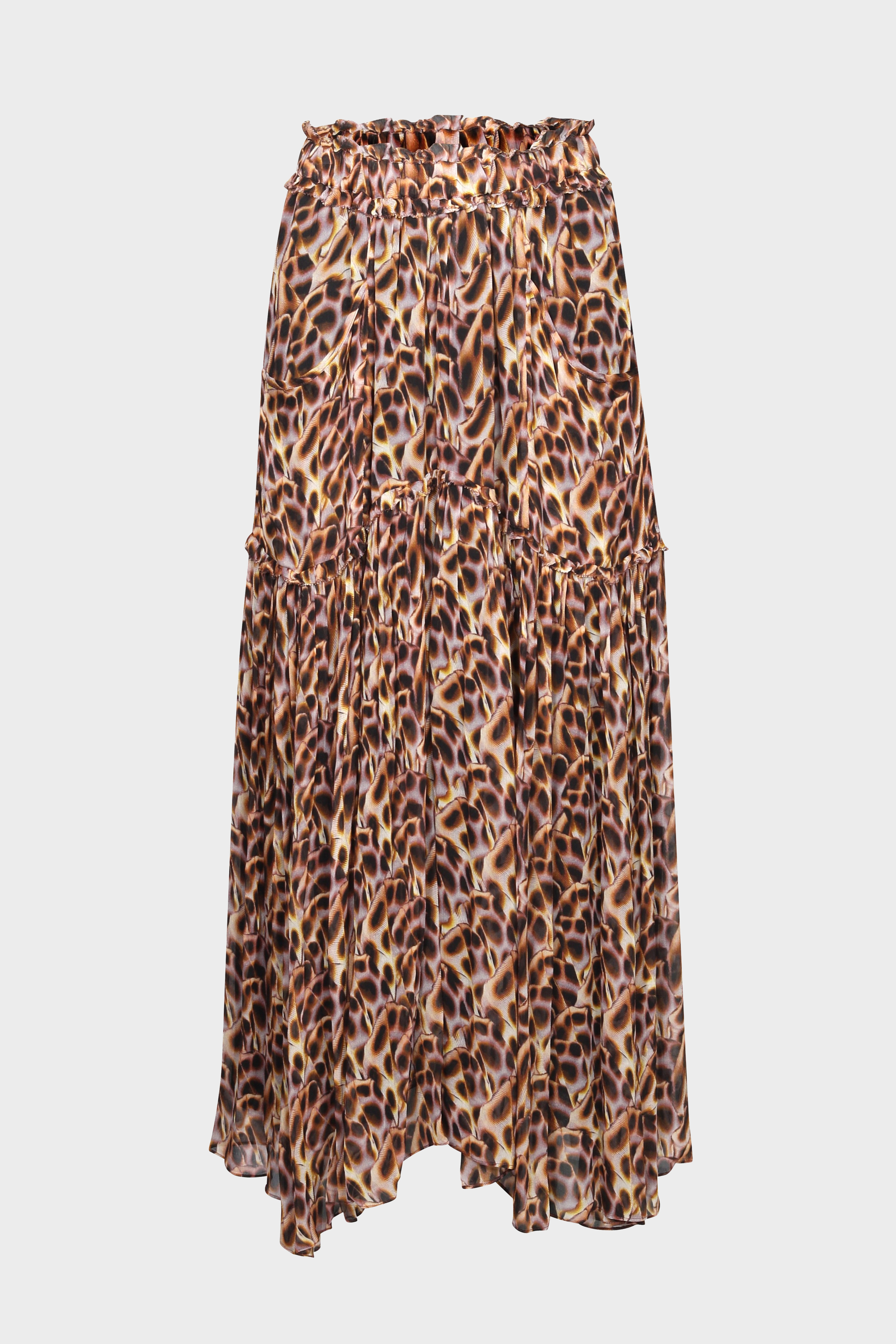 ISABEL MARANT ÉTOILE Veronique Skirt in Ochre