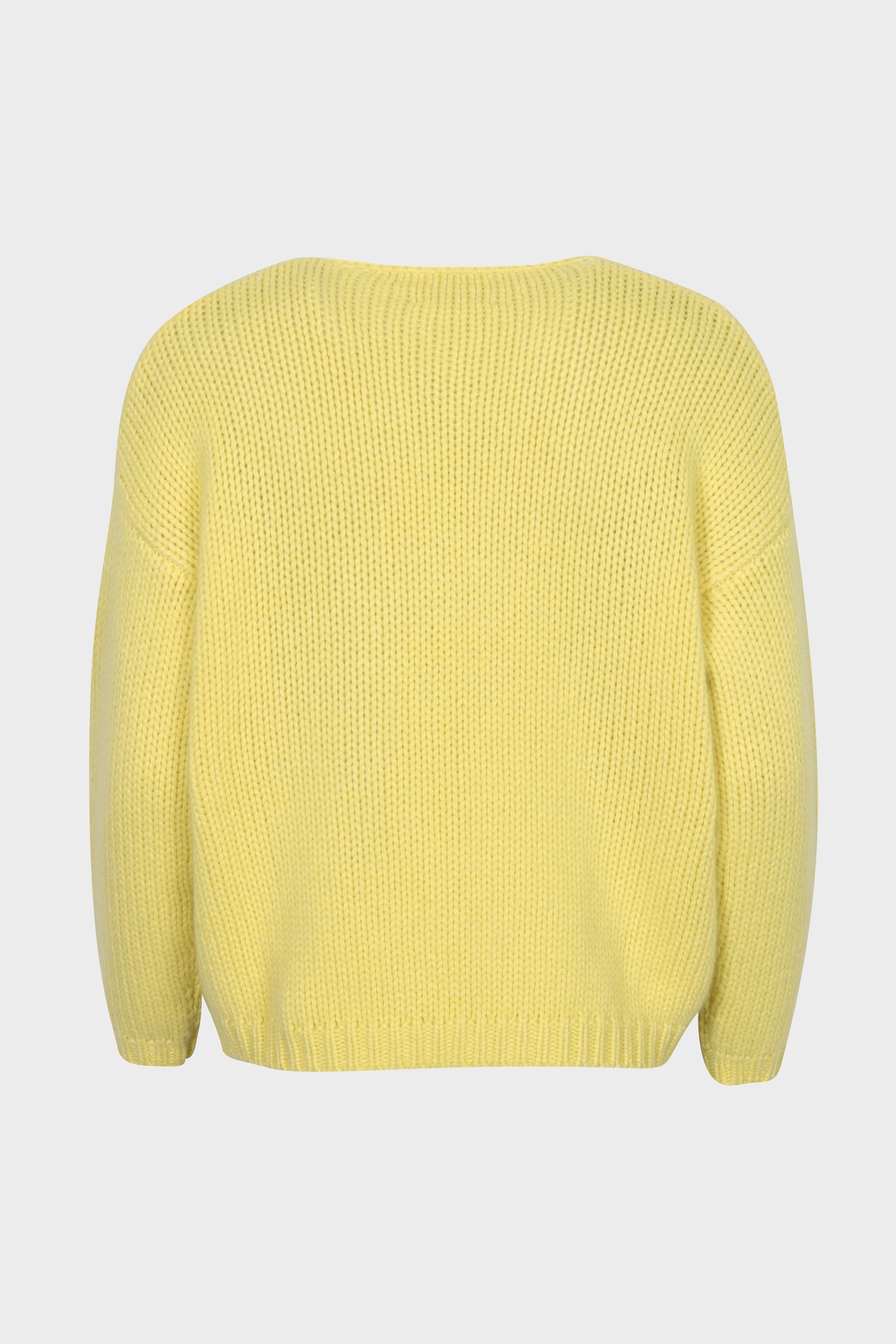 WARM ME Cashmere Cardigan in Yellow M