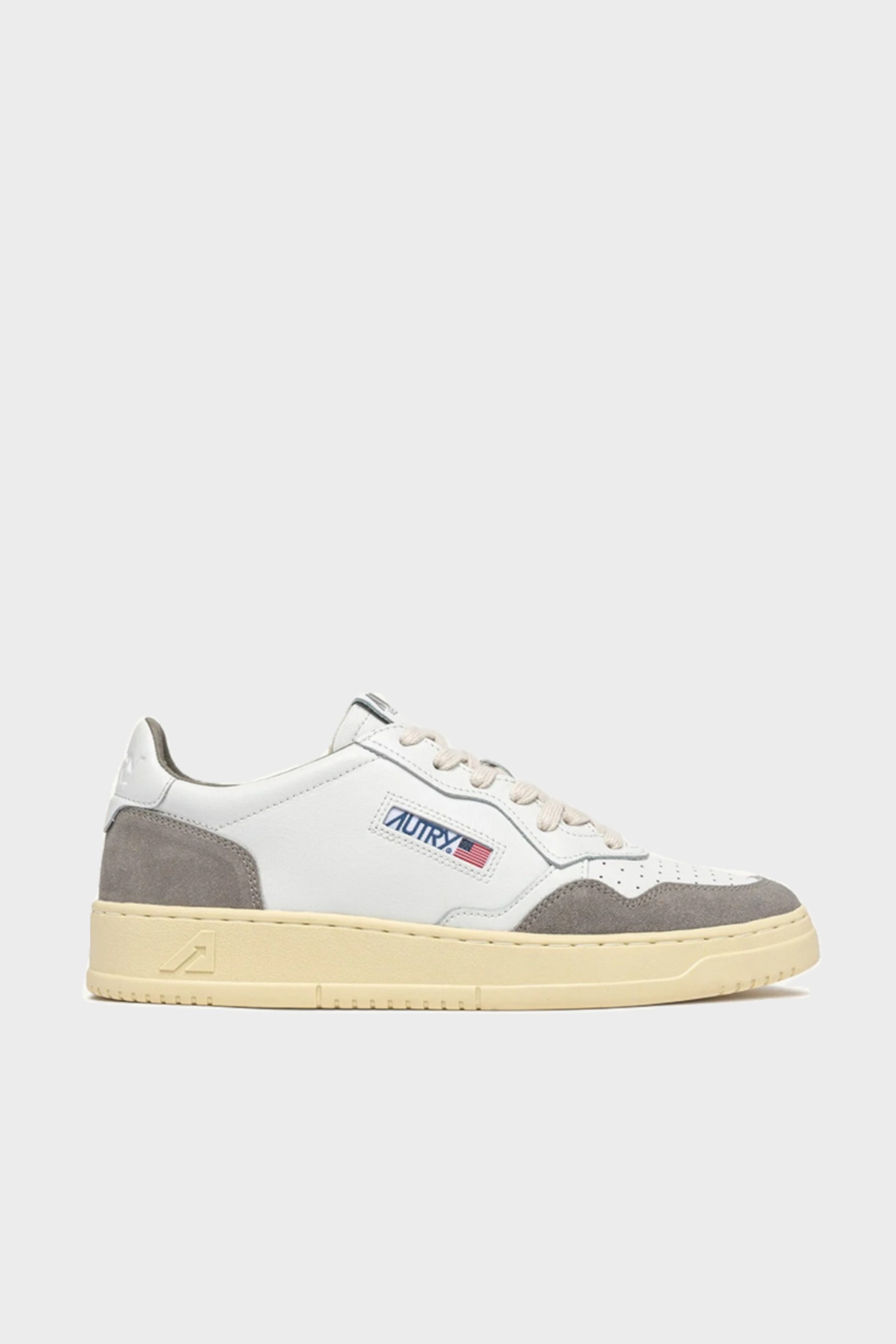 AUTRY ACTION SHOES Medalist Low Sneaker Leather/Suede/White/Vapor 47