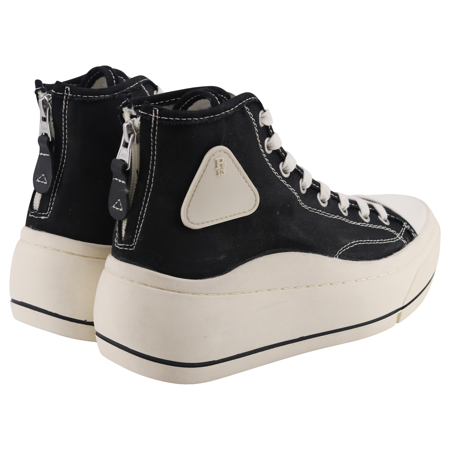 R13 High Top Sneaker Black