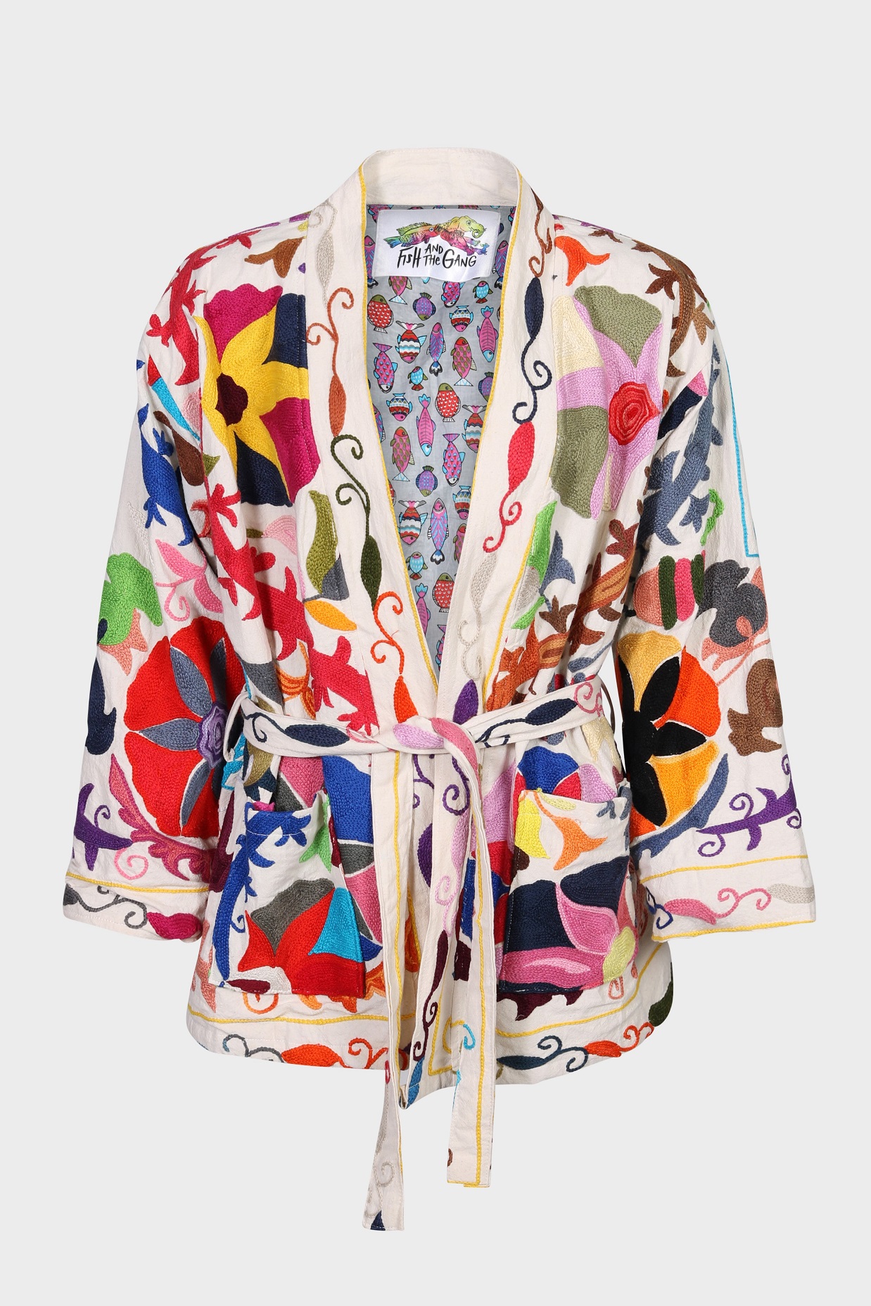 FISH AND THE GANG Suzani Jacket
