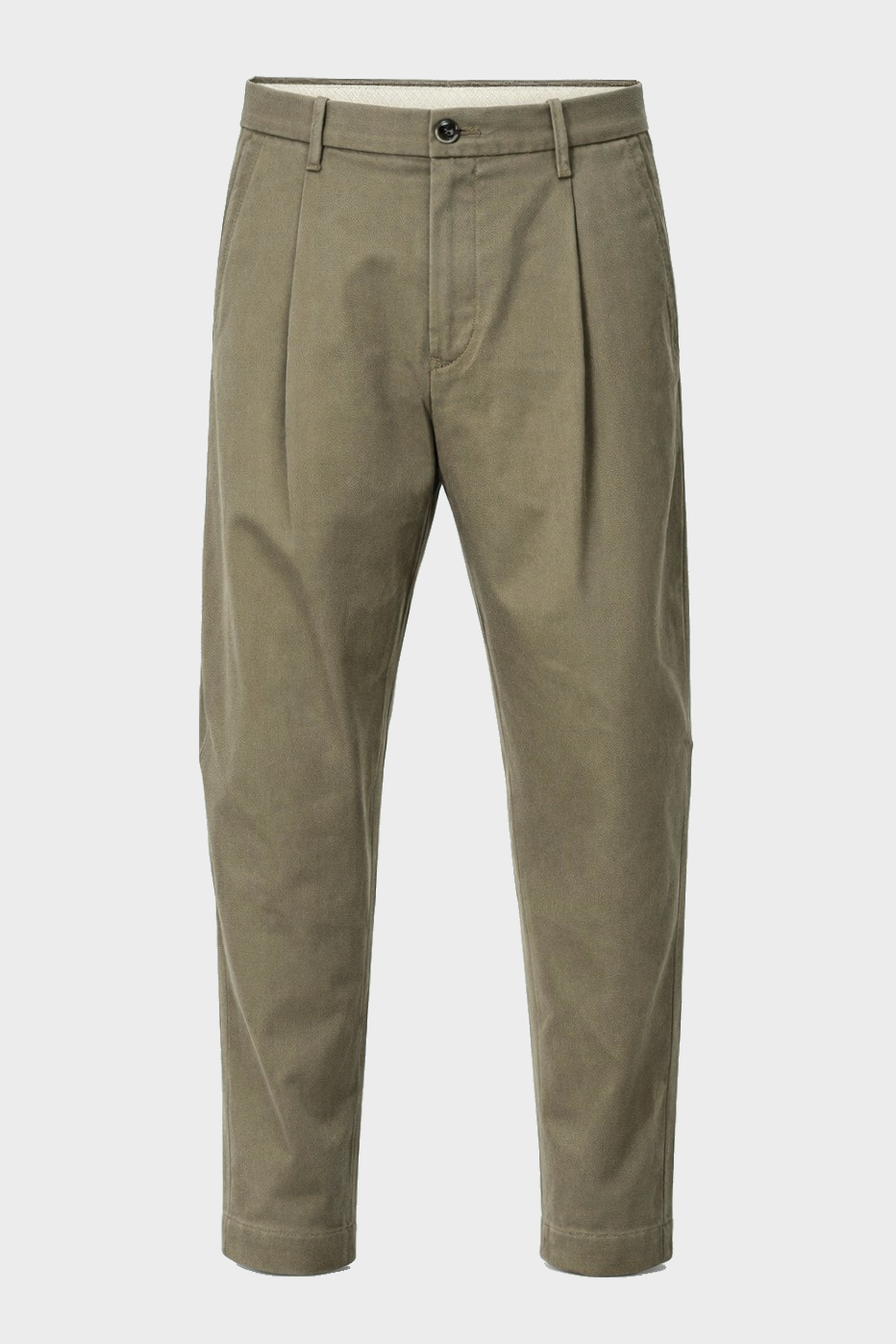 NINE:INTHE:MORNING Giulio Barrel Fit Pant in Olive