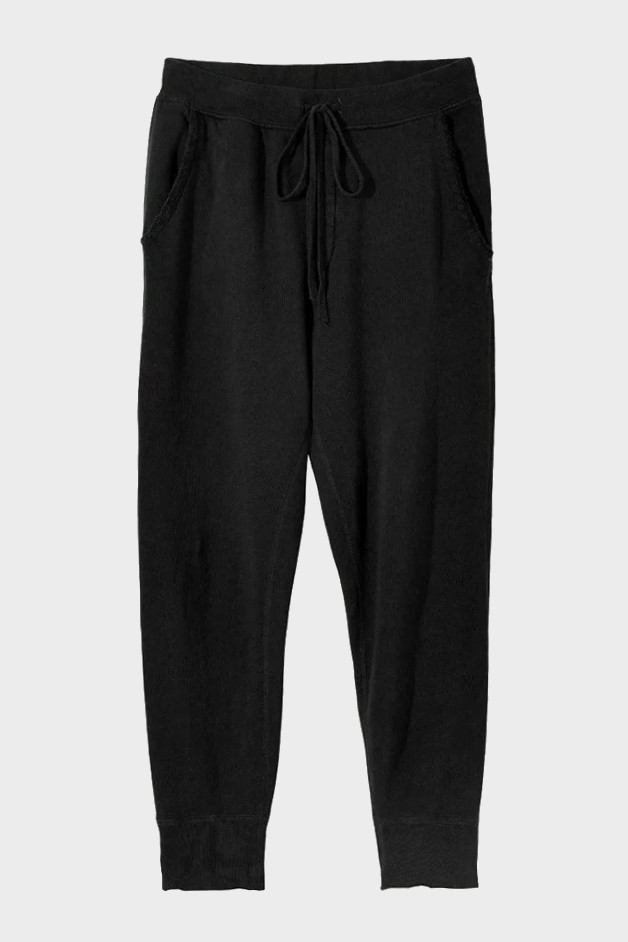 NILI LOTAN Nolan Sweatpant in Washed Black XL