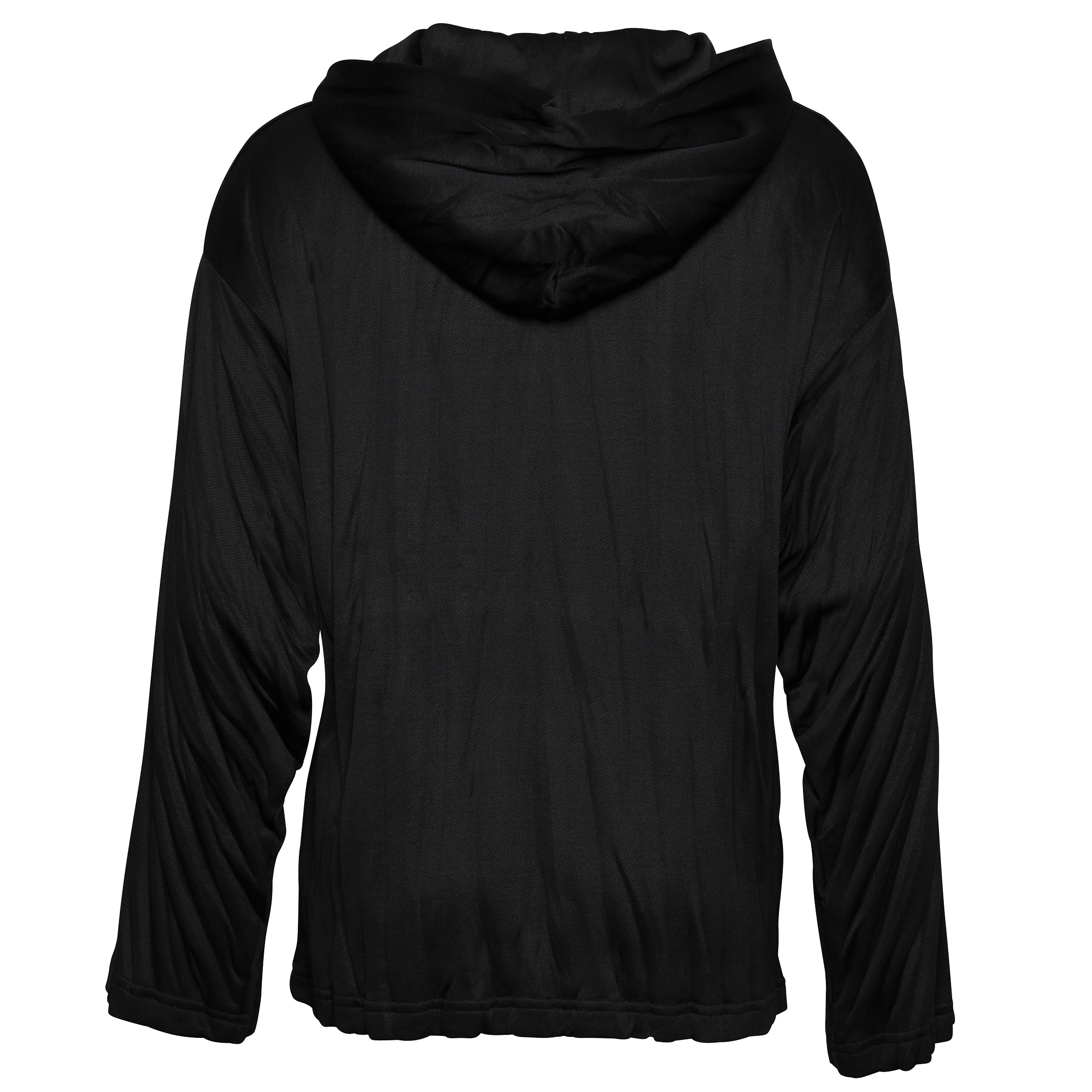 Acne Studios Pleated Hoodie in Black M