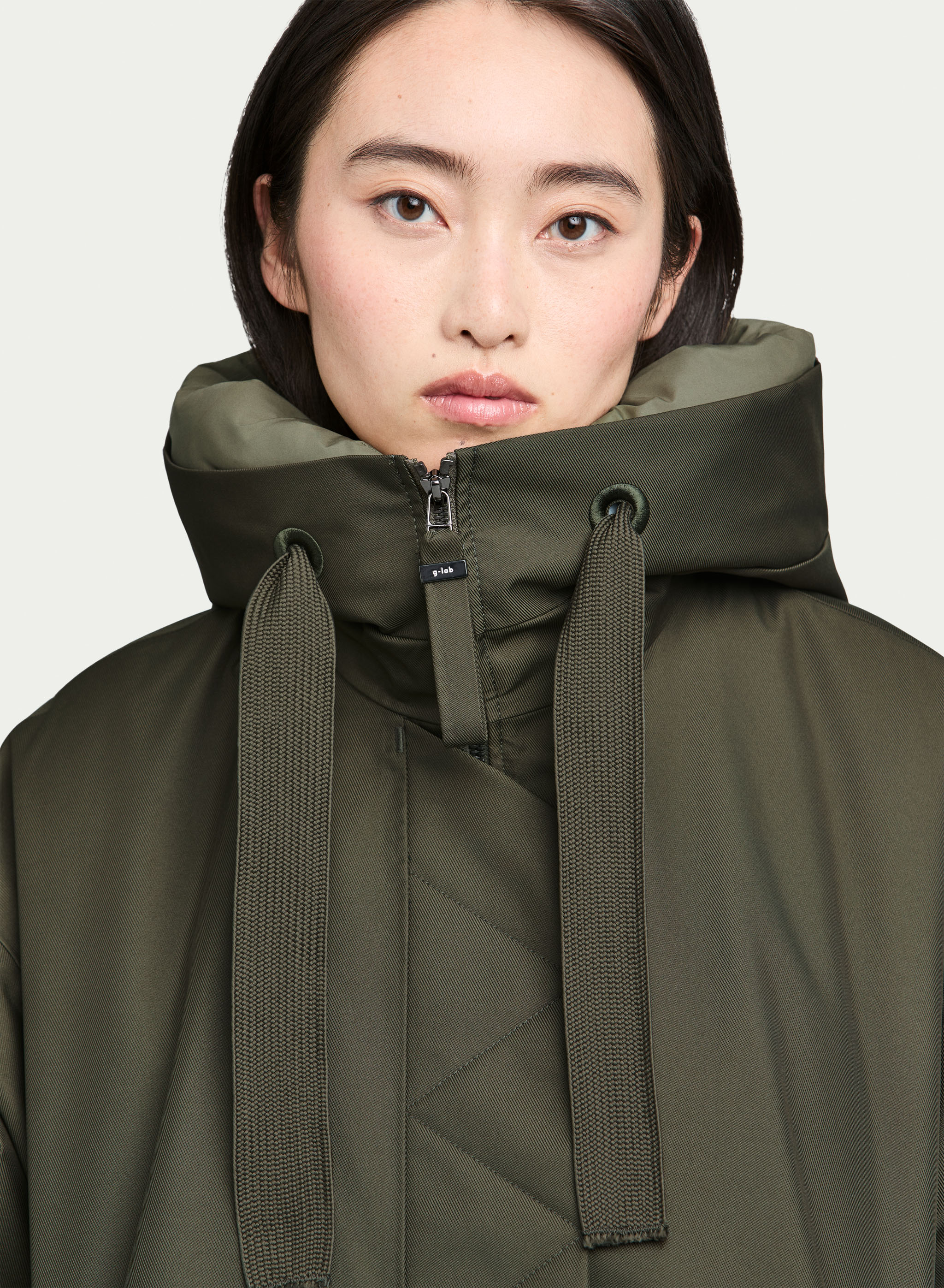 G-LAB Akira Parka in Emerald Green