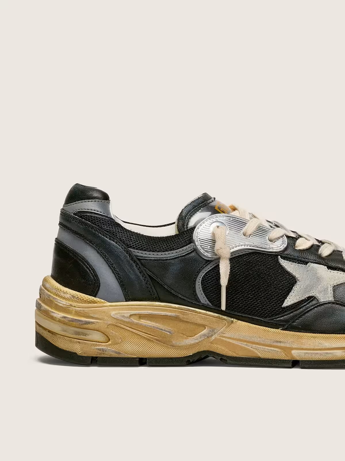 GOLDEN GOOSE Running Dad in Black