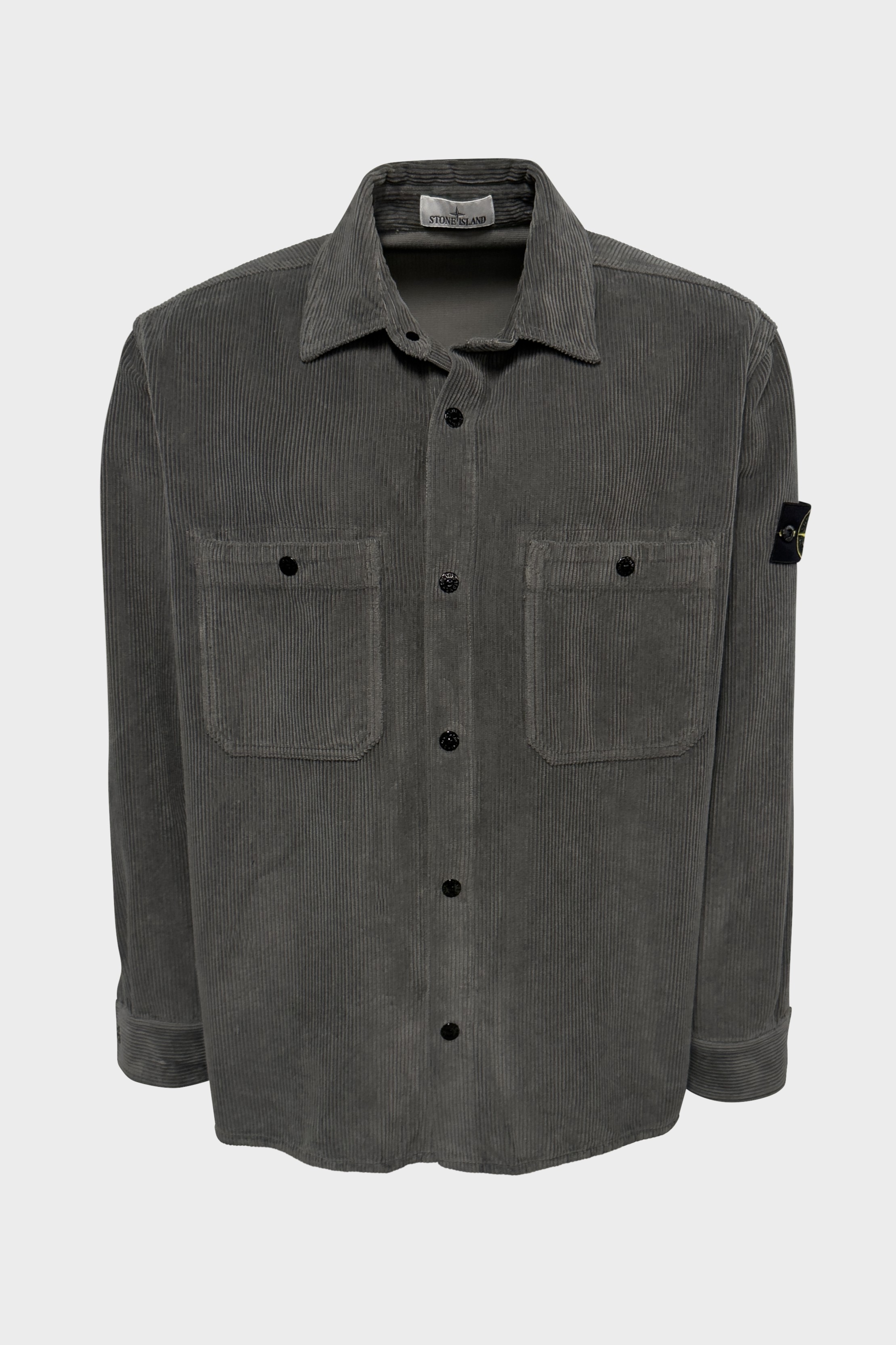 STONE ISLAND Corduroy Overshirt in Grey