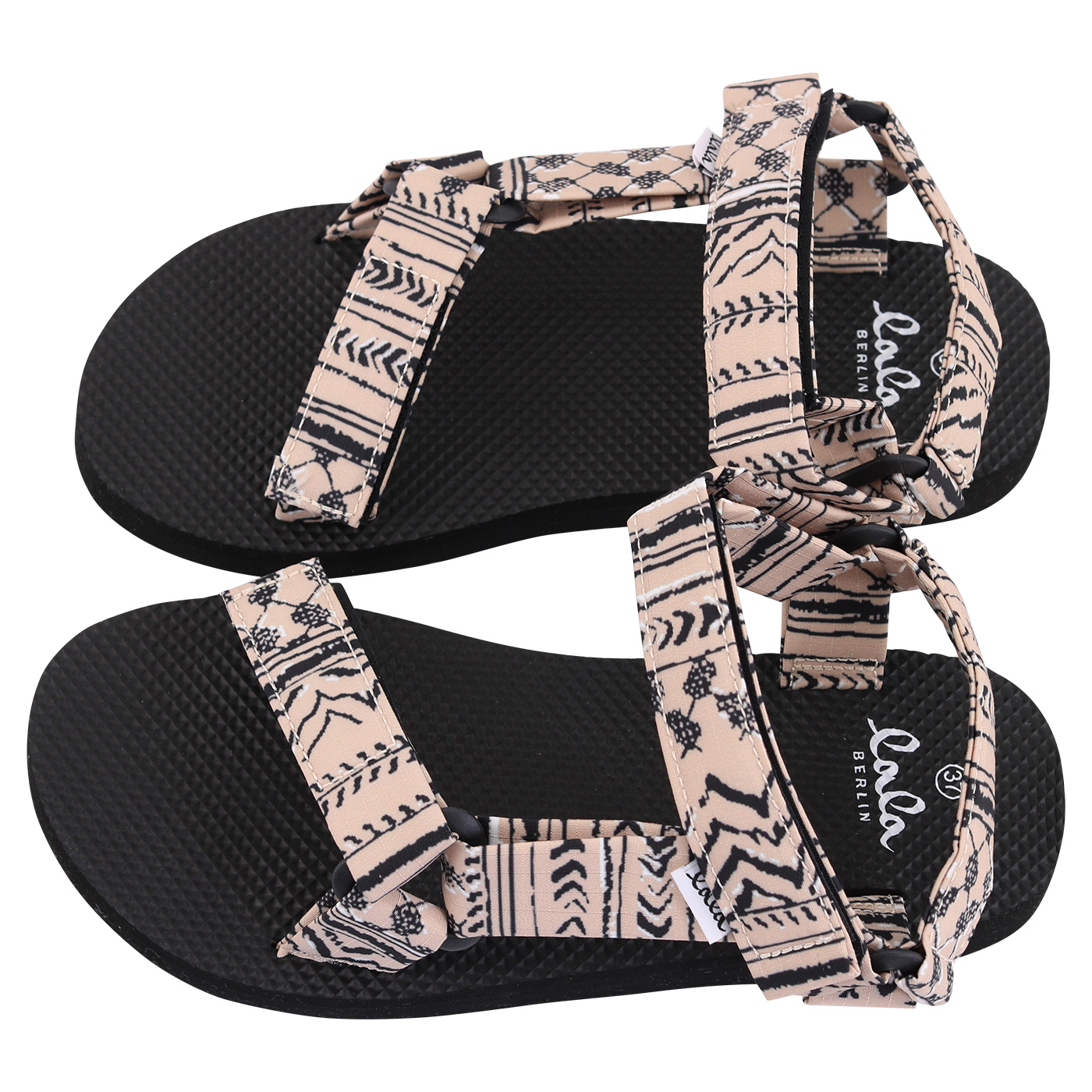 Lala Berlin Sandals Alanis Desert Kufiya