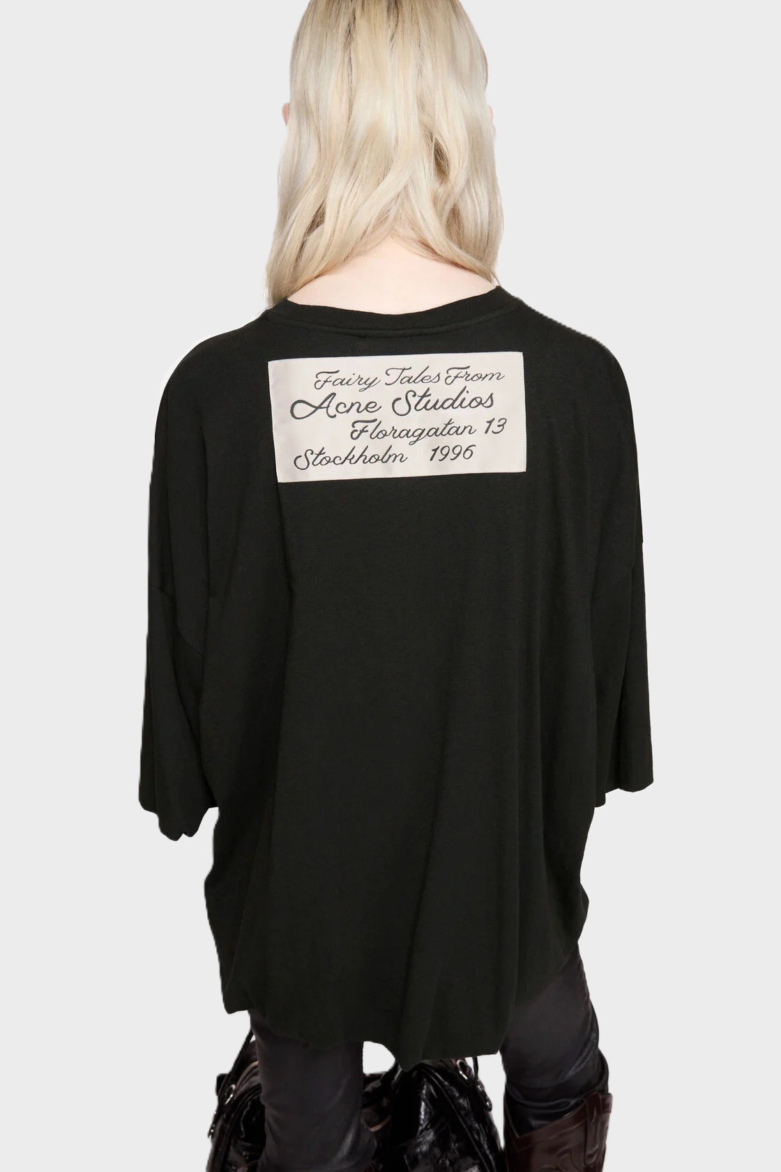 ACNE STUDIOS Oversize T-shirt in Black
