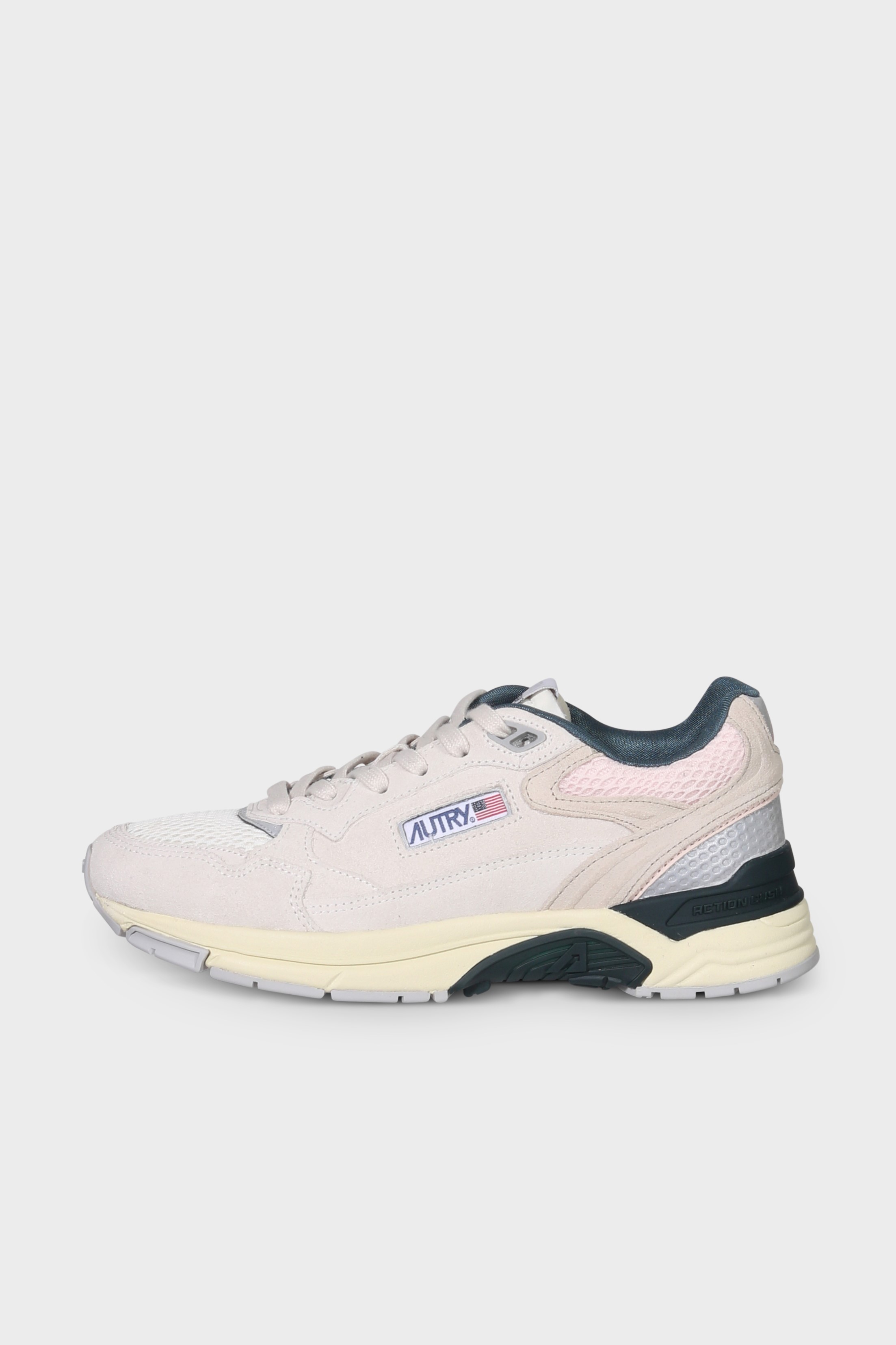 AUTRY ACTION SHOES Hyperway in Suede/Mesh/White/Pink
