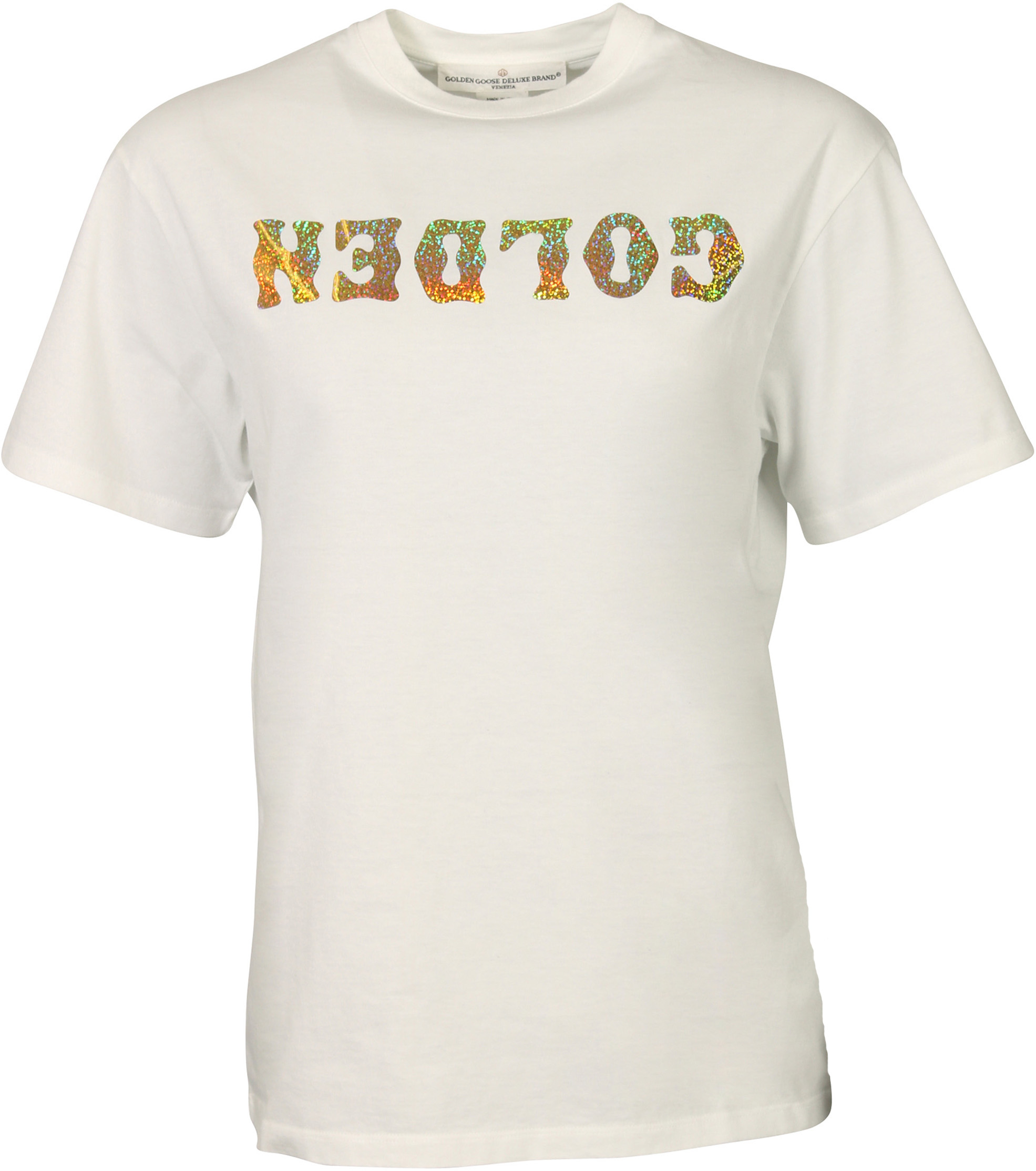 Golden Goose T-Shirt Golden White/Gold