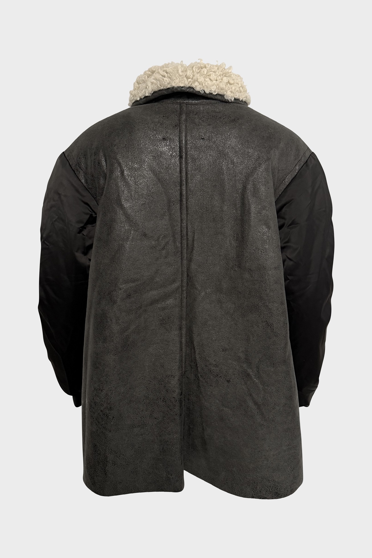 ISABEL MARANT ÉTOILE Fake Fur Jacket in Black
