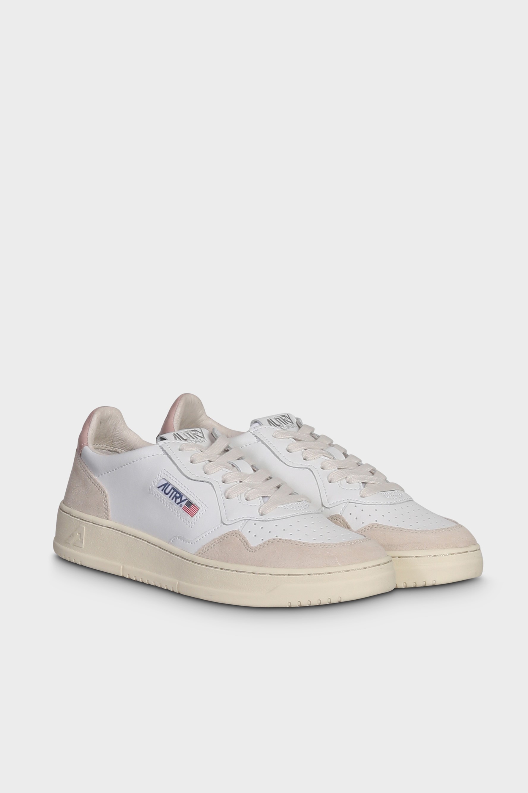 AUTRY ACTION SHOES Medalist Low Sneaker Suede White/Pow 40
