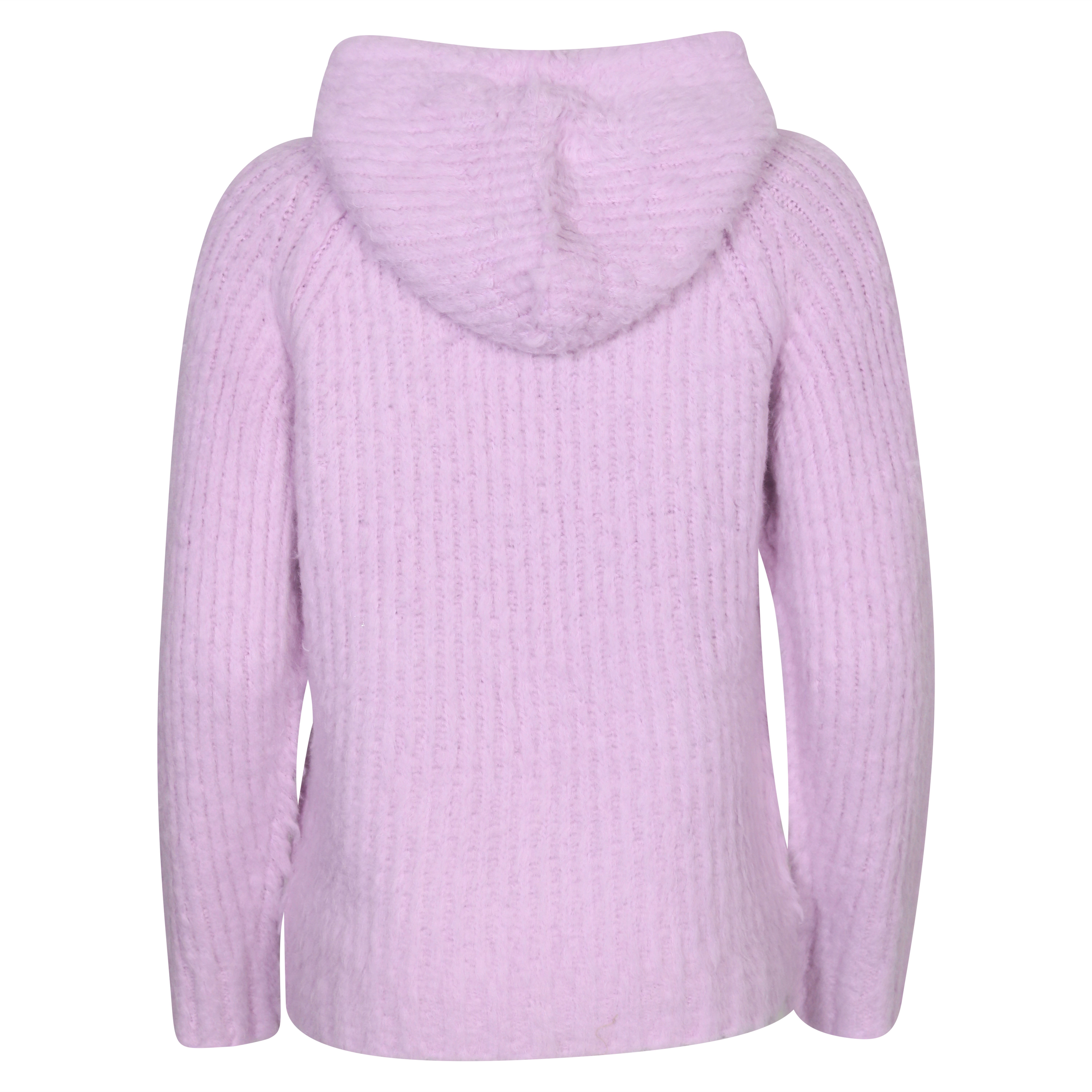 Acne Studios Knit Hoodie in Pale Lilac