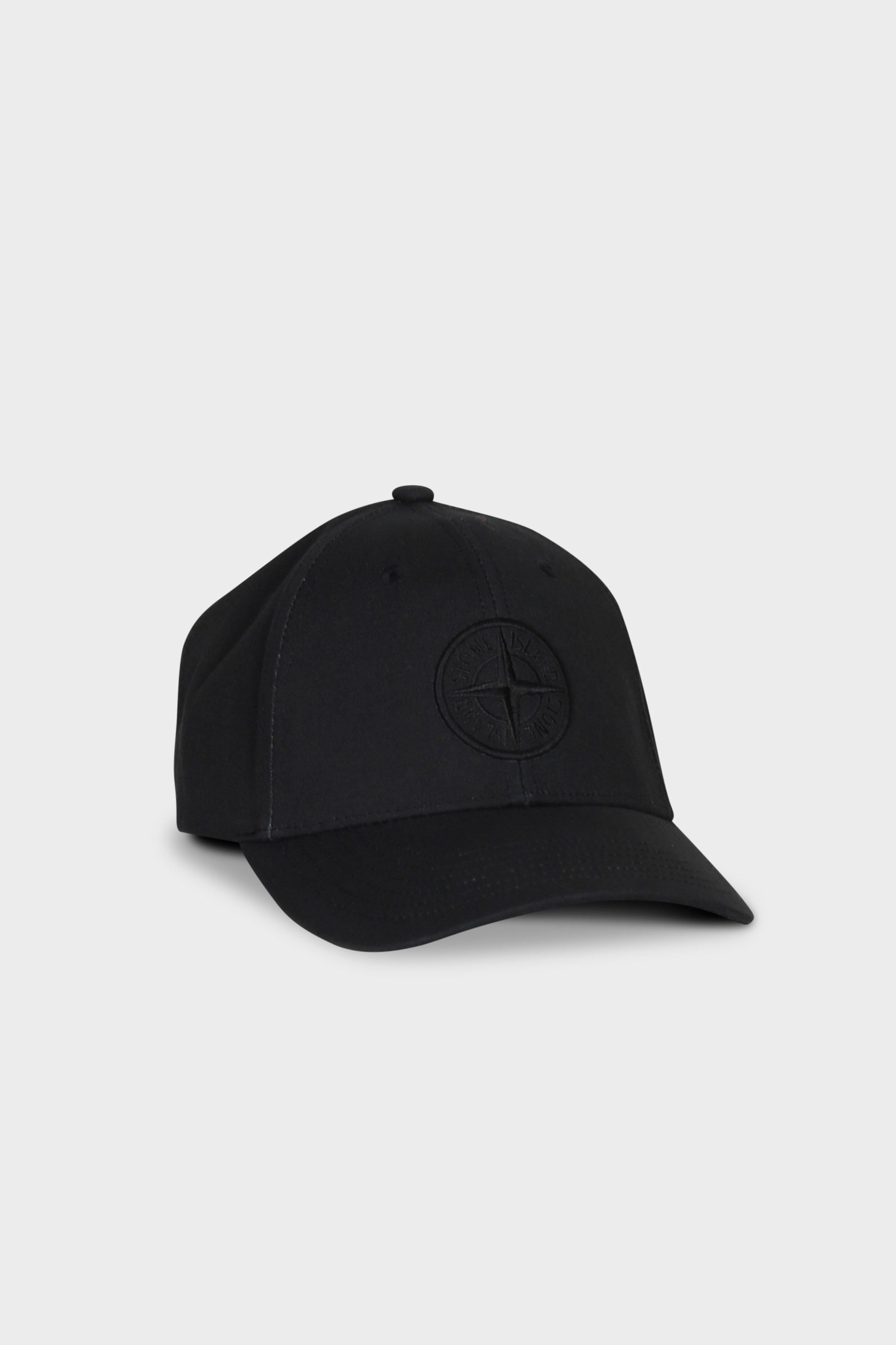 STONE ISLAND Baseball Cap in Black