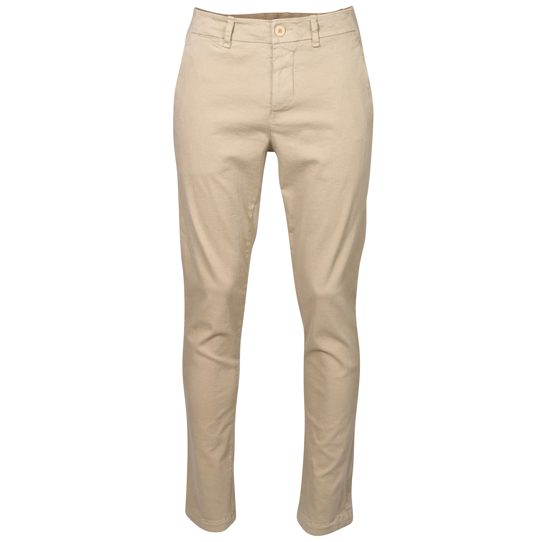 TRANSIT UOMO Cotton Stretch Pant in Camel