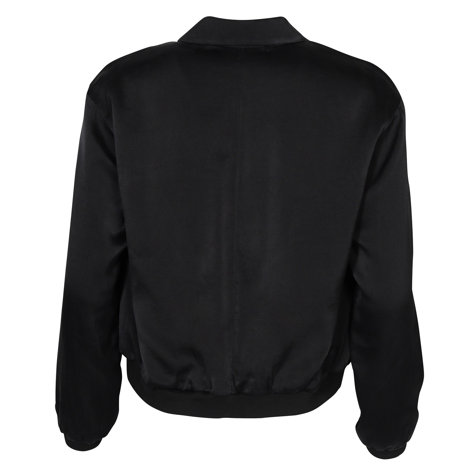 TRANSIT PAR SUCH Silk Jacket in Black XS