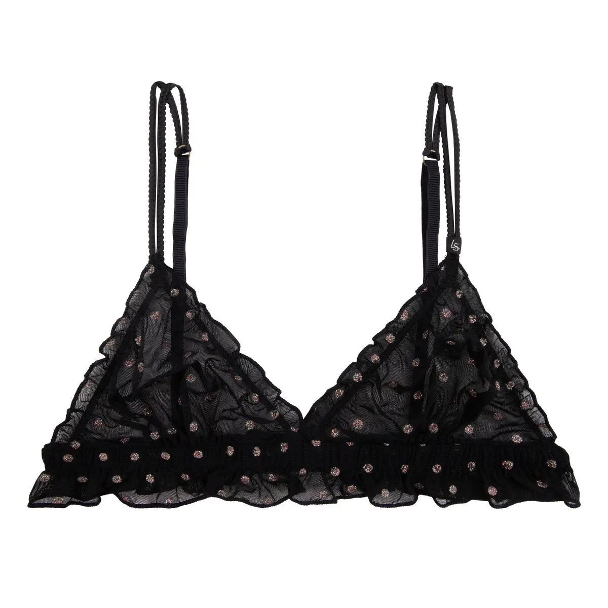 Love Stories Bra Bralette Reggipetto Black 70 C/D