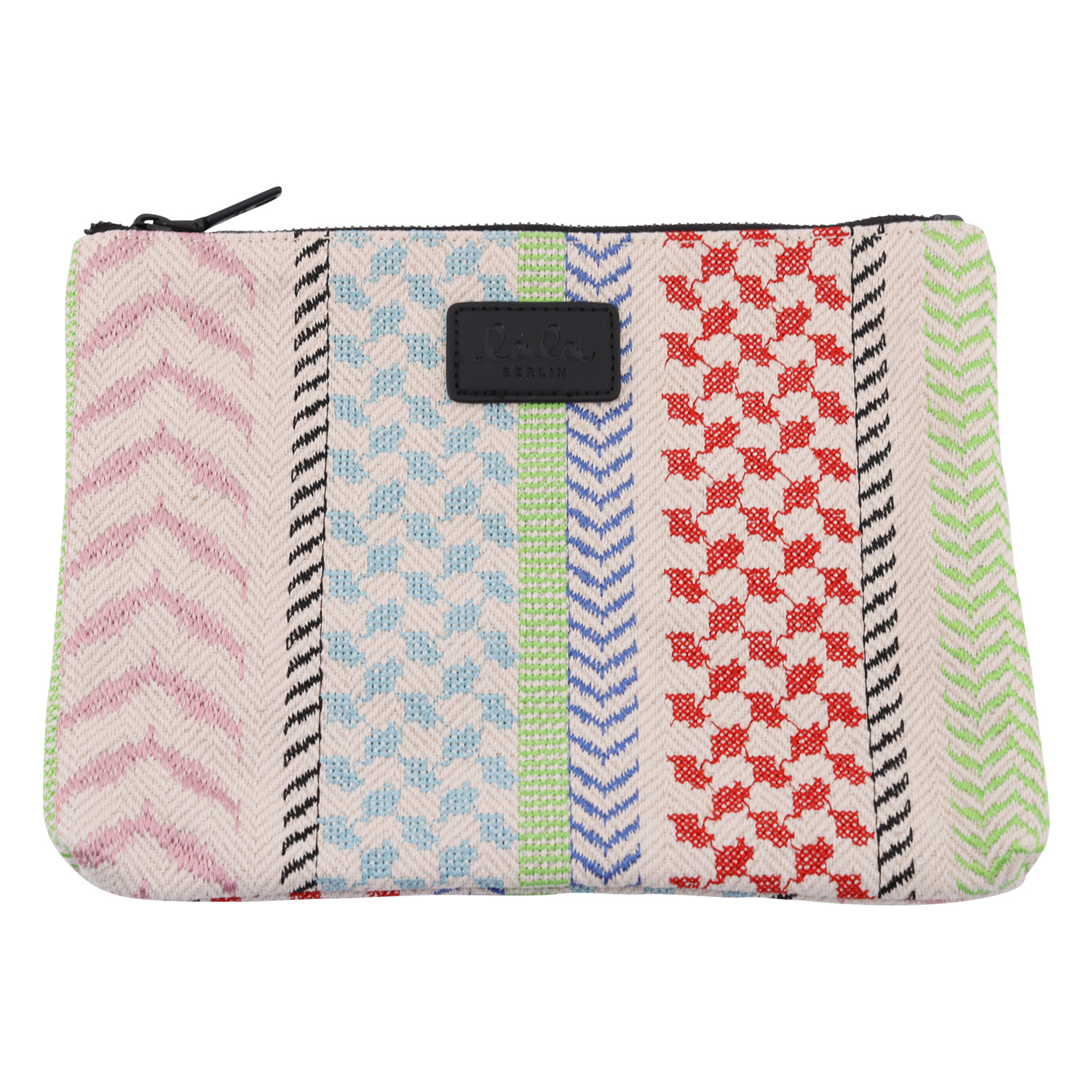 Lala Berlin Pouch Loretta X-Stitch Multicolor