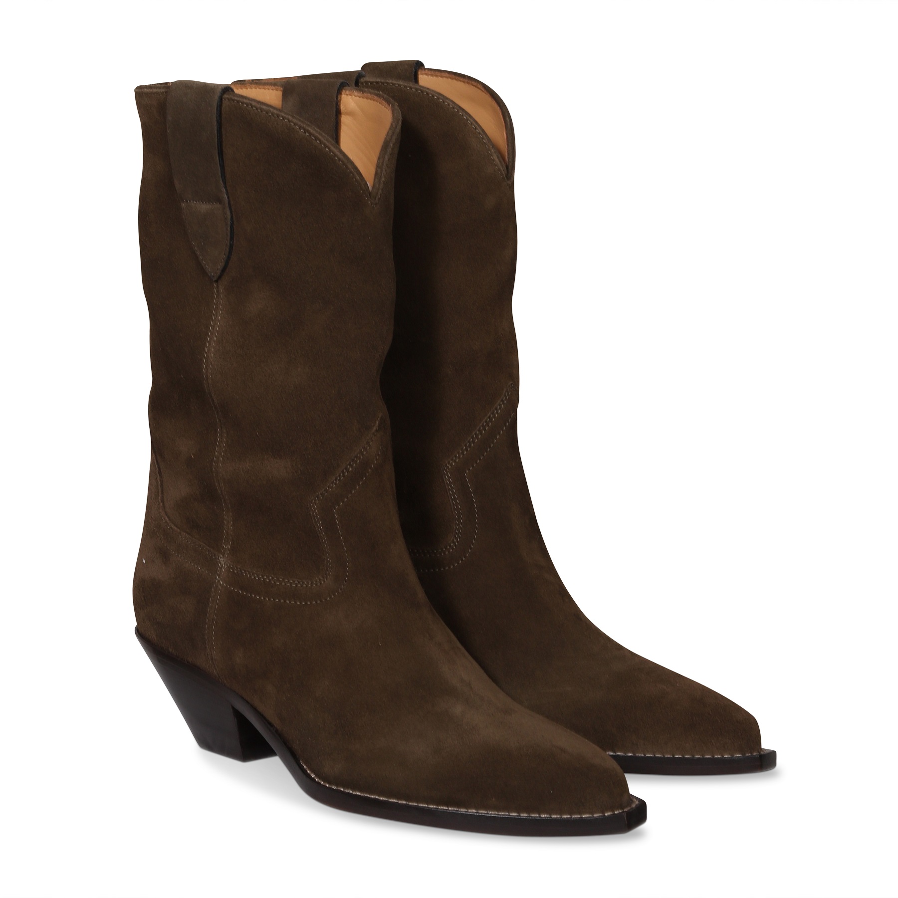 ISABEL MARANT Dahope Boots in Khaki 38