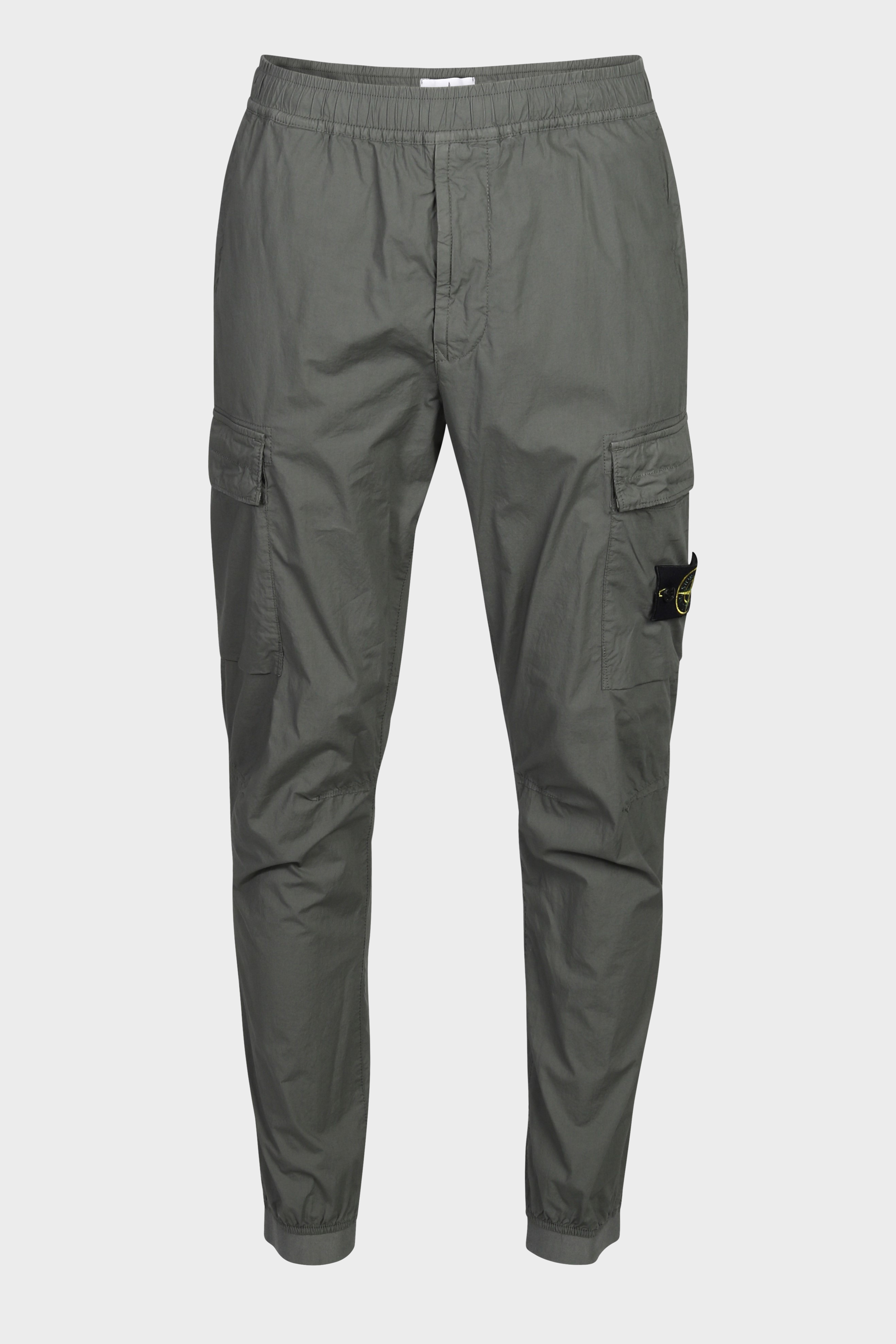 STONE ISLAND Light Cargo Pant in Green