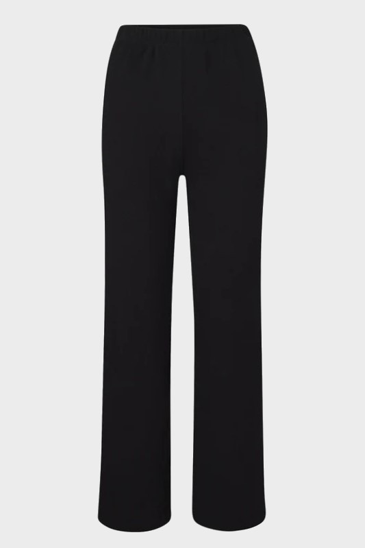 ÉTERNE Straight Leg Sweatpant in Black XL