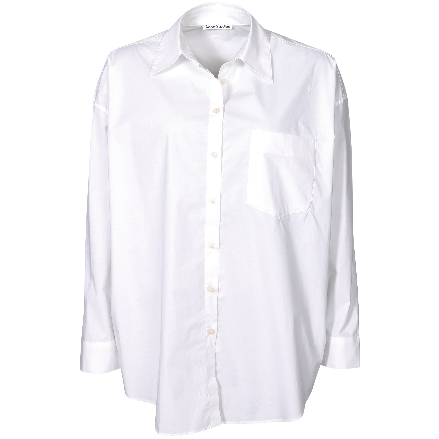 ACNE STUDIOS Oversize Blouse in White