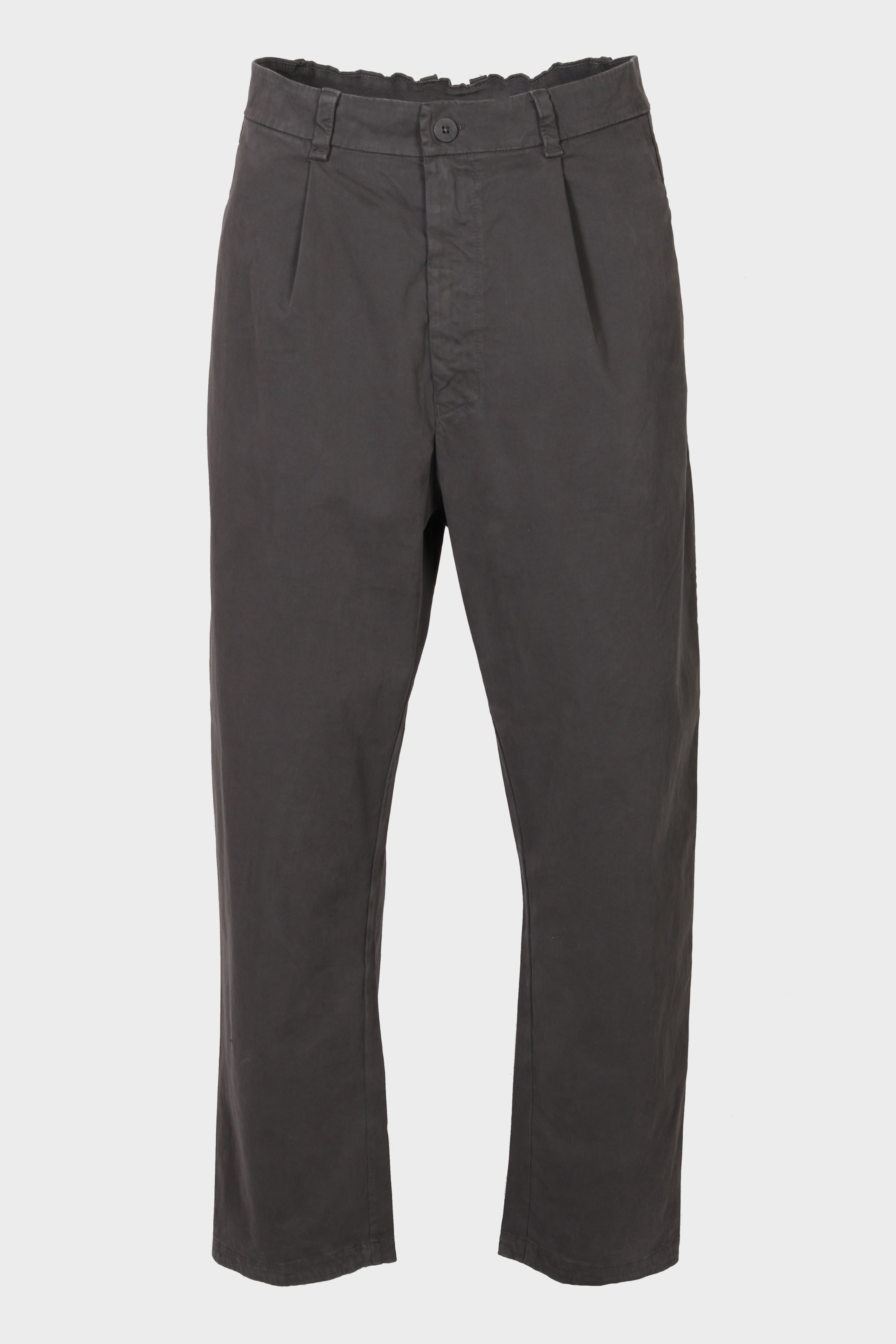 TRANSIT UOMO Cotton Stretch Pant in Brown