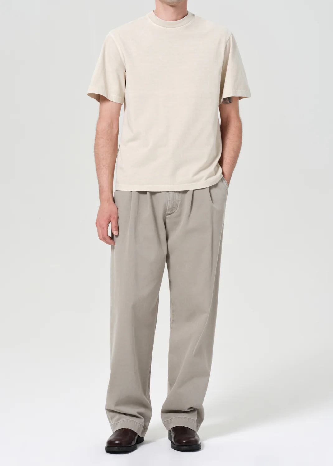 AGOLDE Slater Trouser in Light Sage